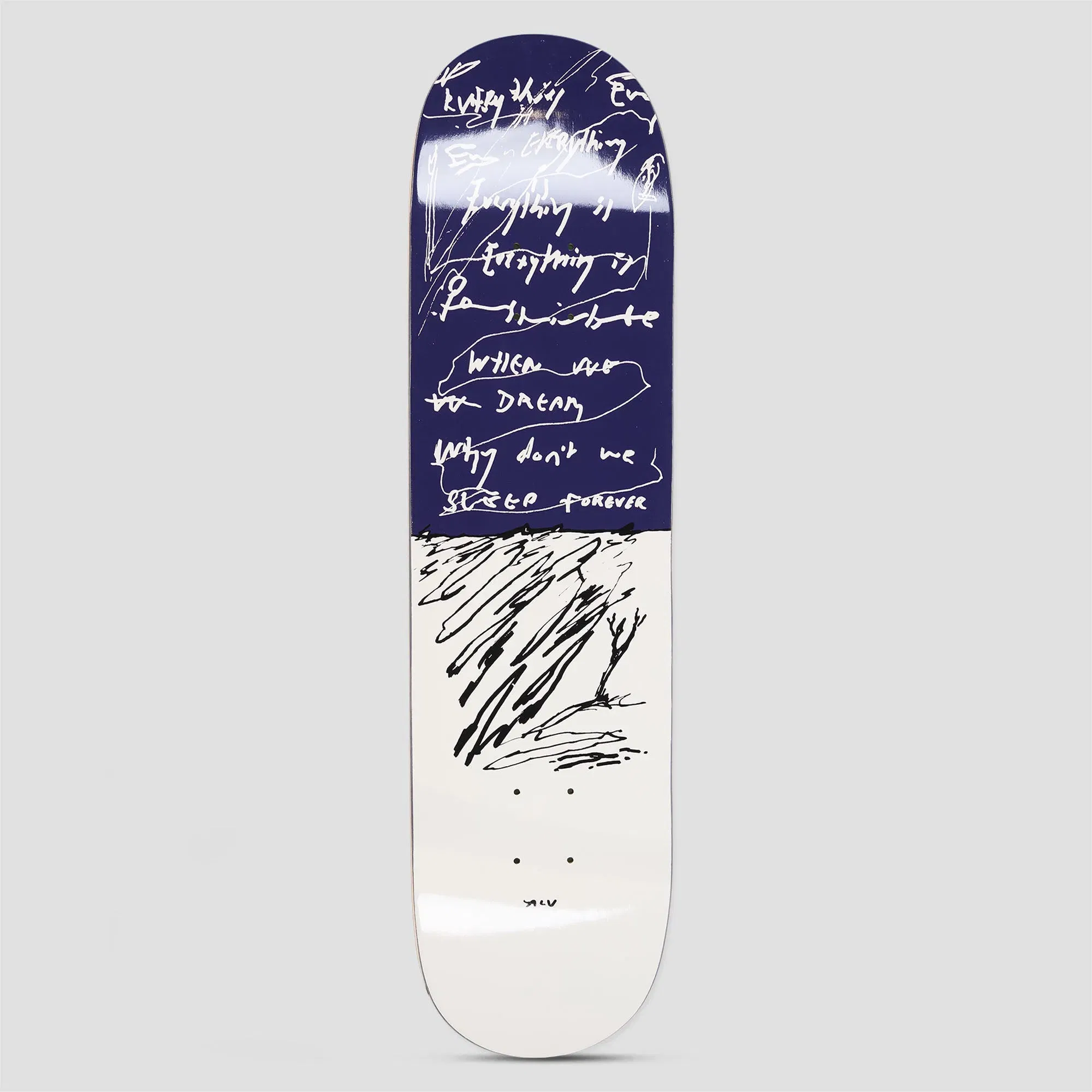 Polar 8.625 Team / Alv Sleep Forever Skateboard Deck