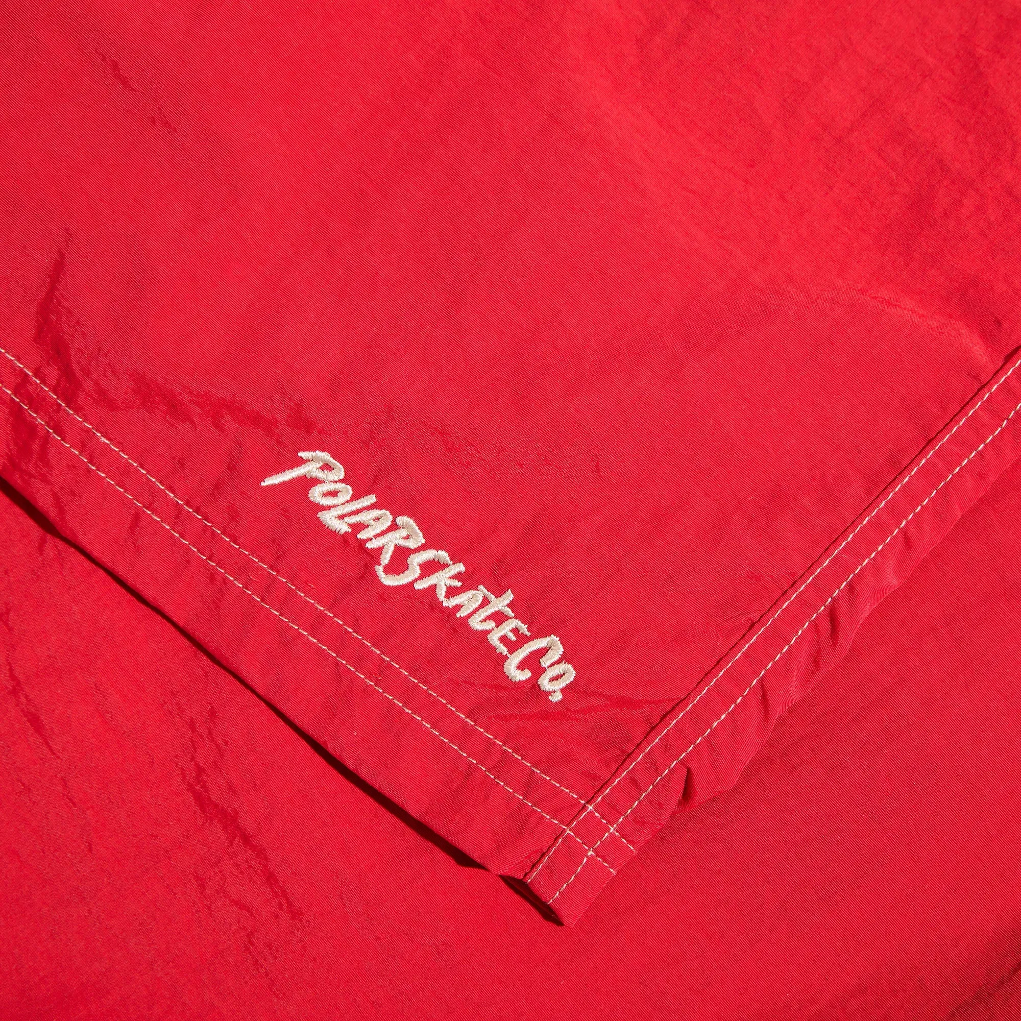 Polar Ziggy Swim Shorts Red