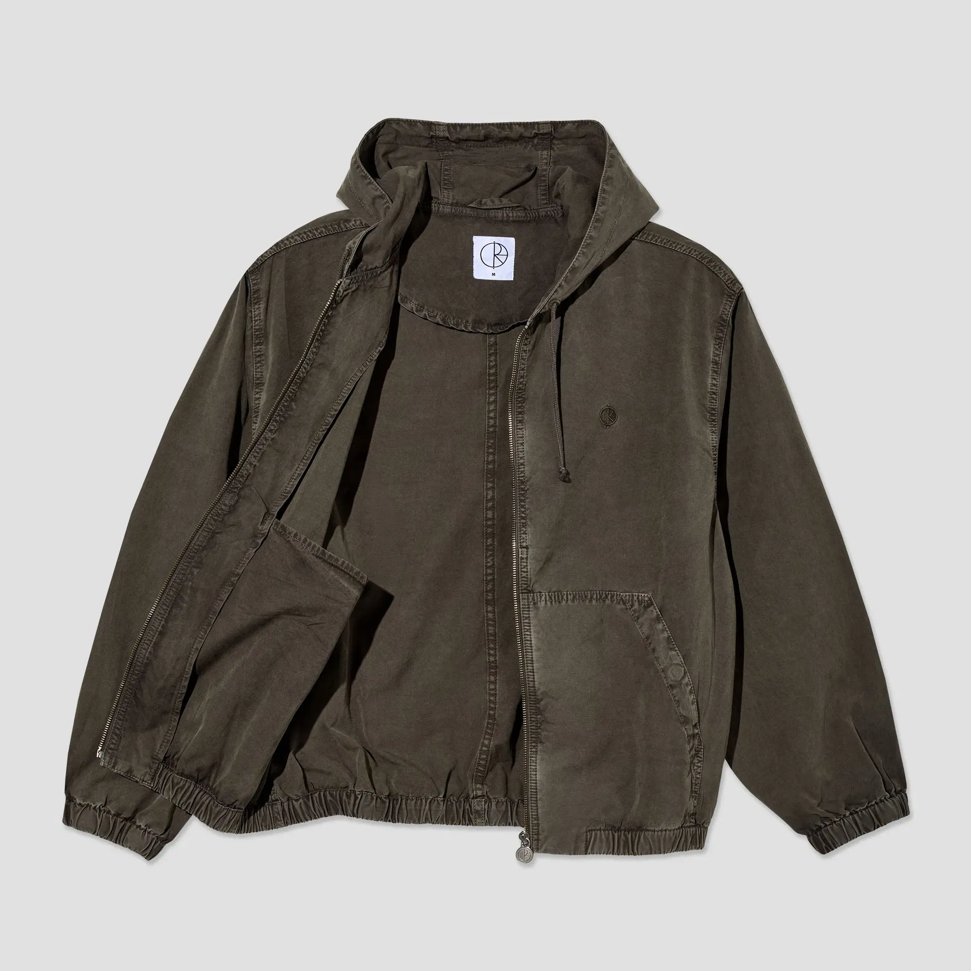 Polar Hooded Nick Jacket Washed Grey