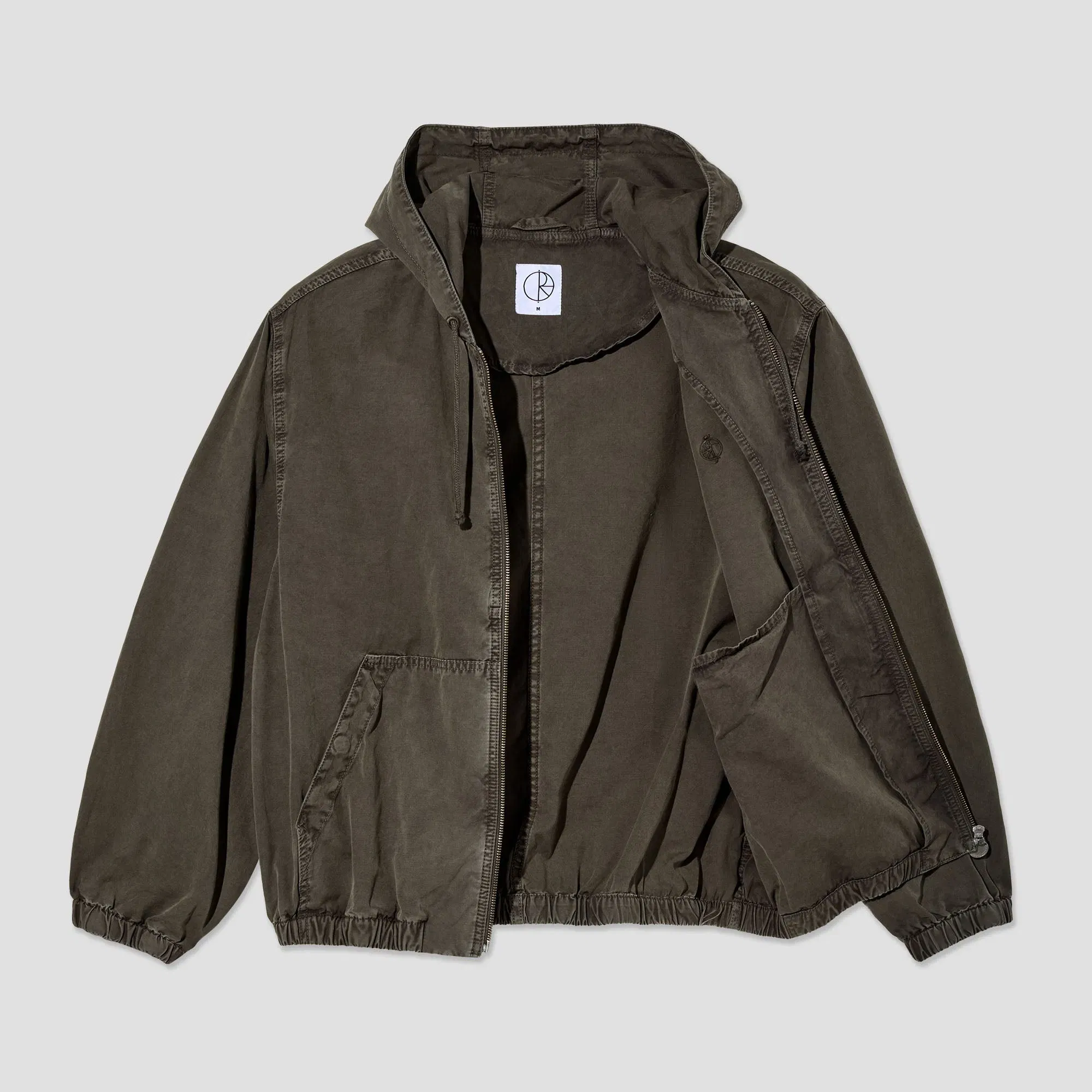 Polar Hooded Nick Jacket Washed Grey