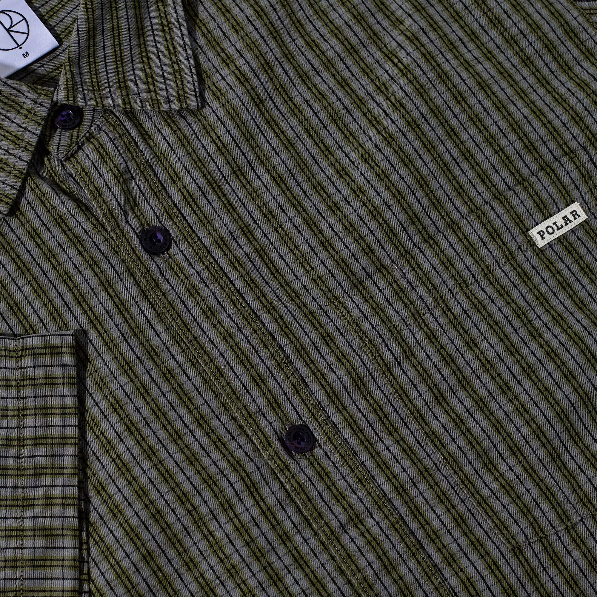 Polar Mitchell Shirt Black / Green