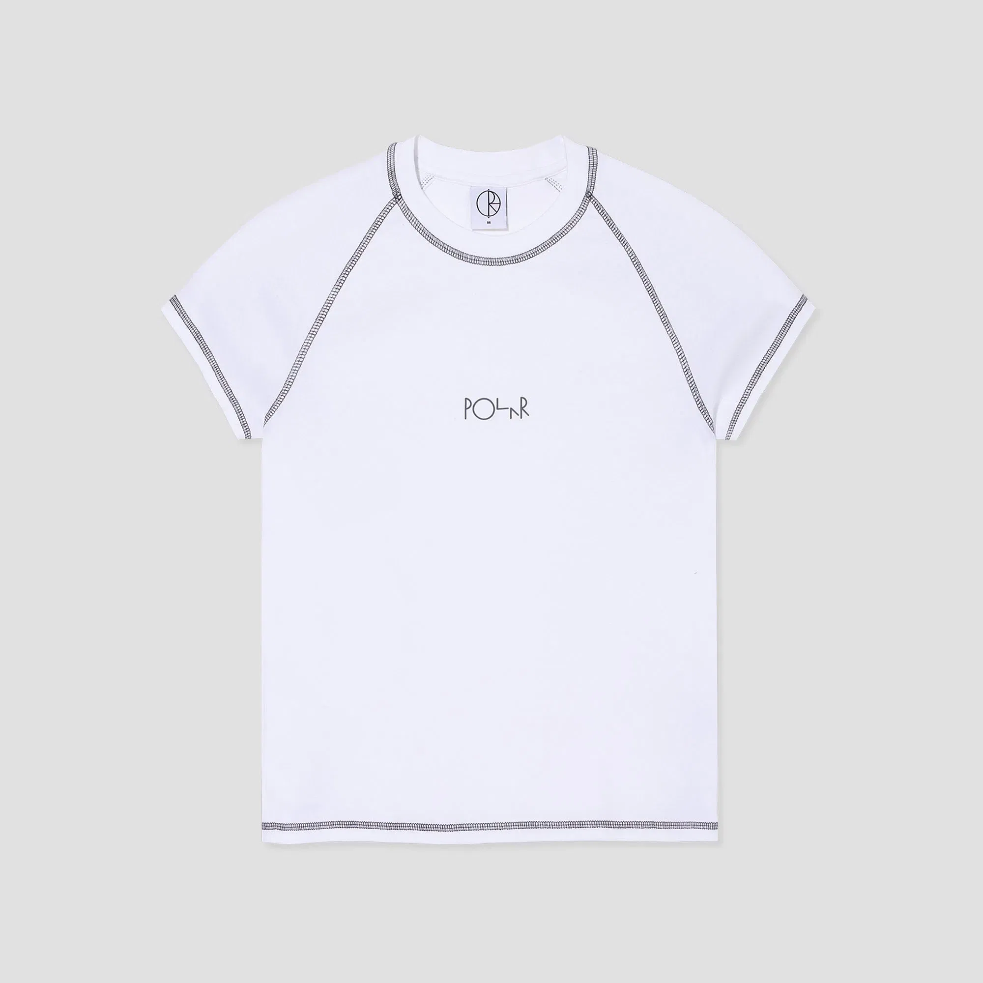 Polar Script Logo Baby T-Shirt White / Graphite
