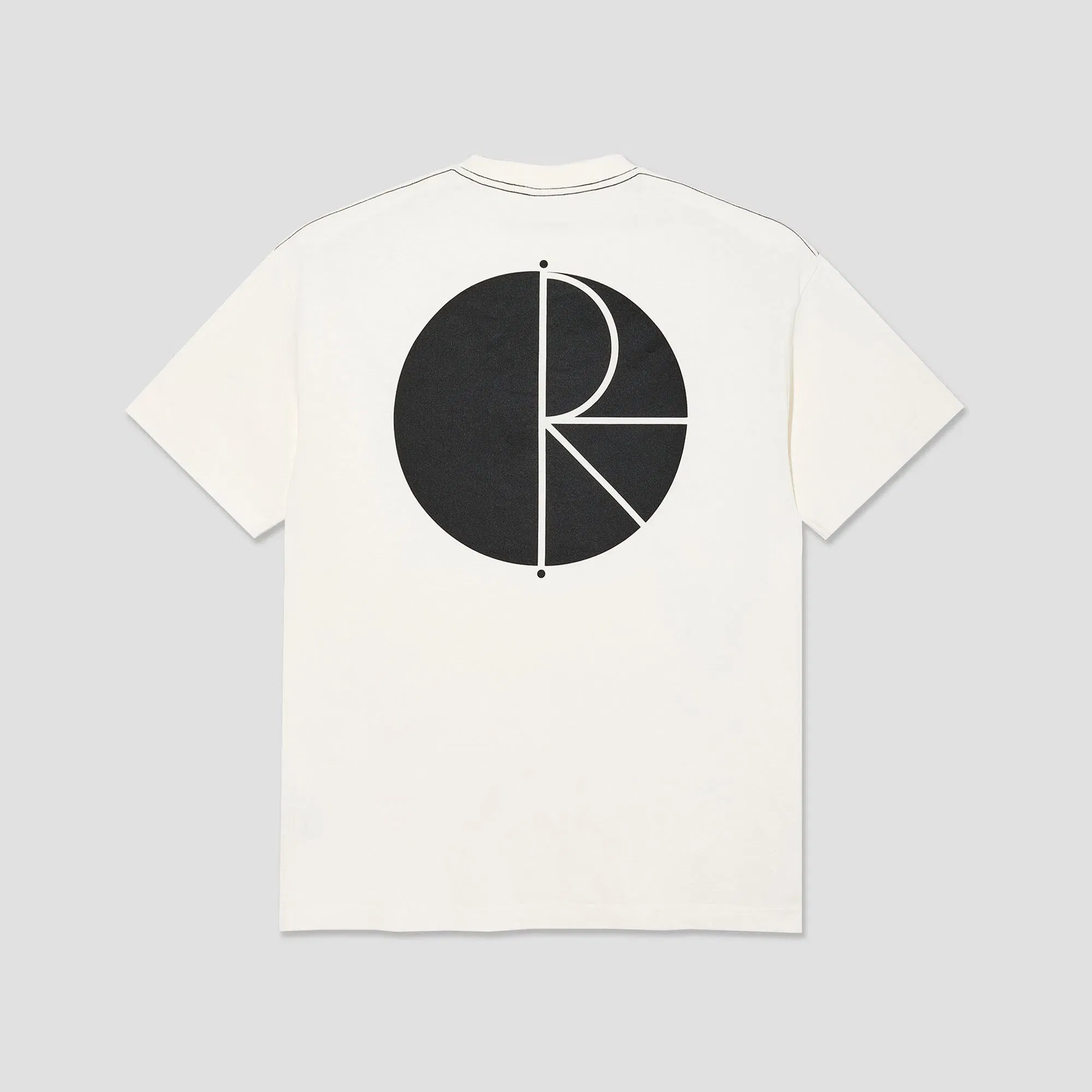 Polar Fill Logo Contrast T-Shirt Ivory / Black