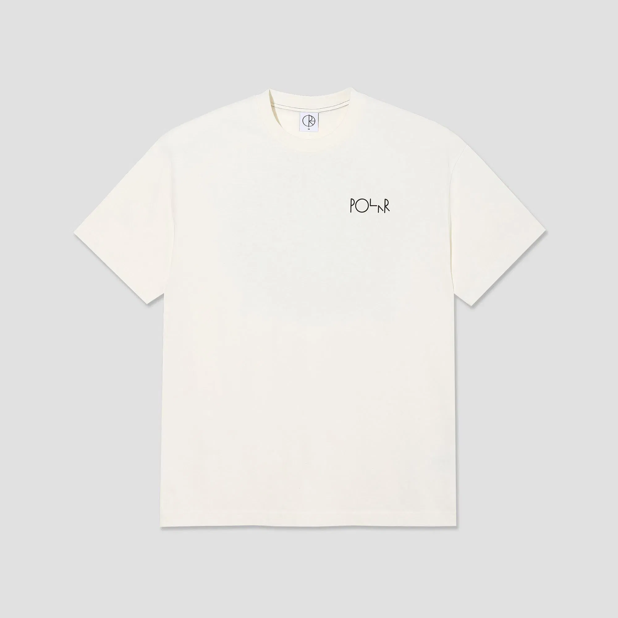 Polar Fill Logo Contrast T-Shirt Ivory / Black