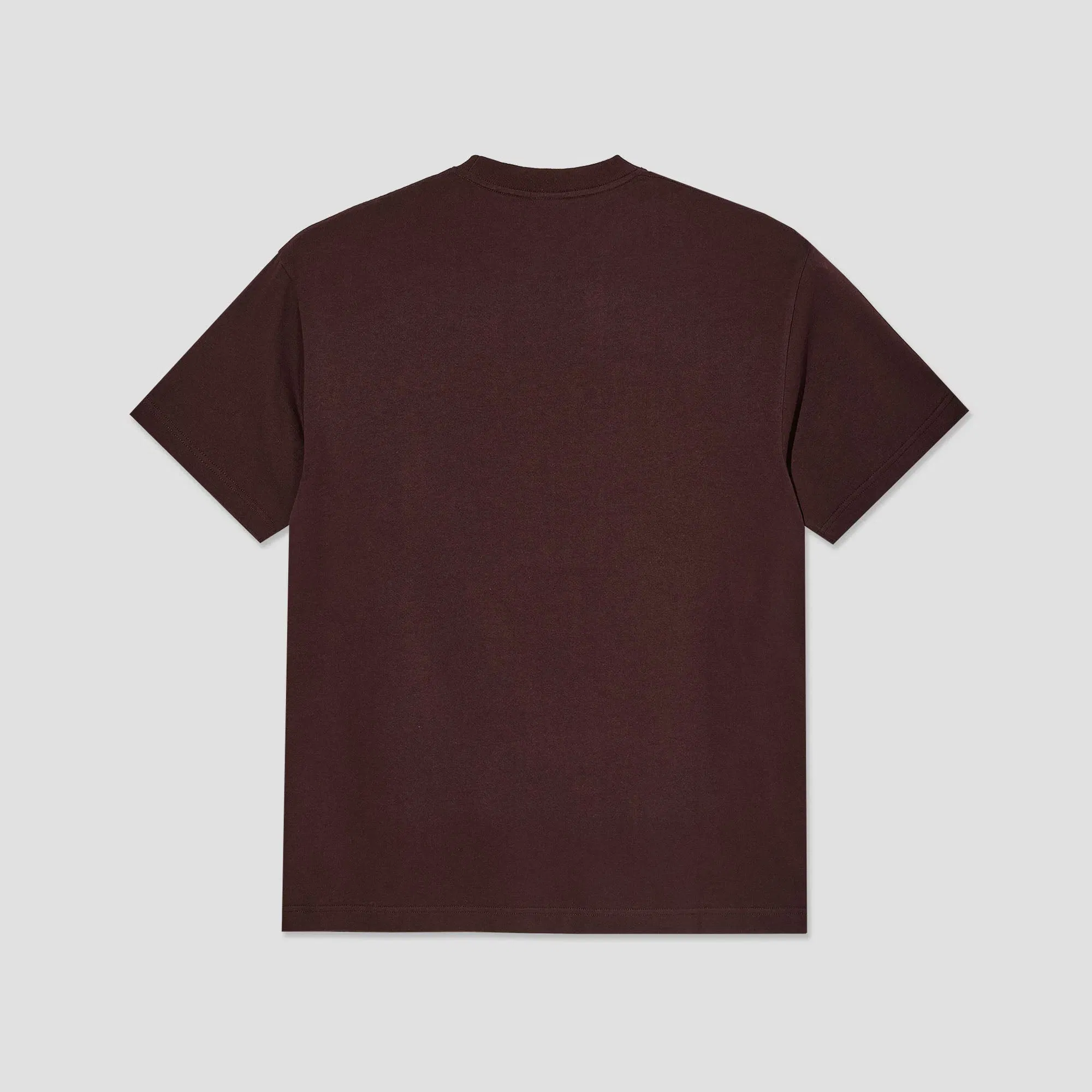 Polar Metal Logo T-Shirt Washed Bordeaux