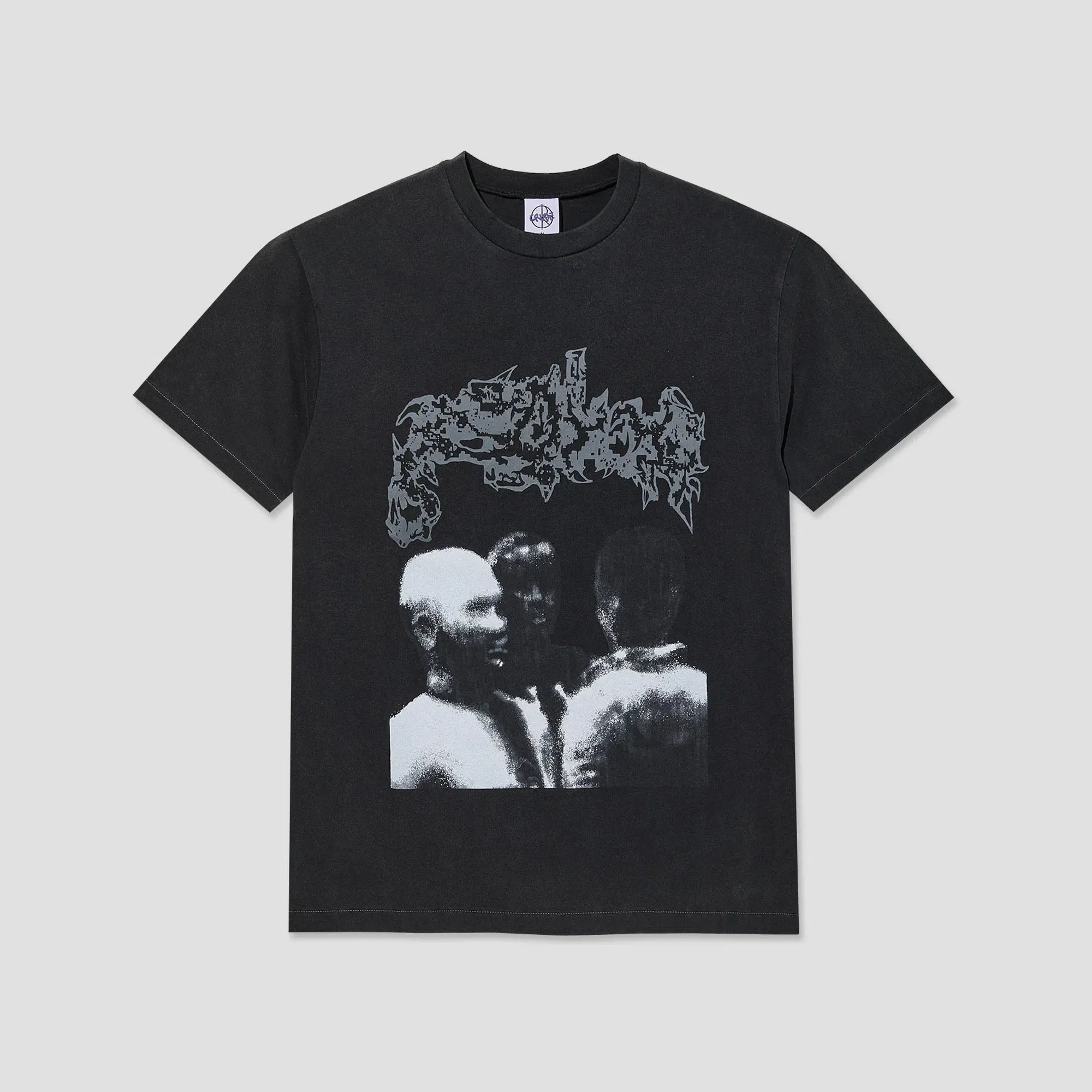 Polar Overhead Band T-Shirt Silver Black