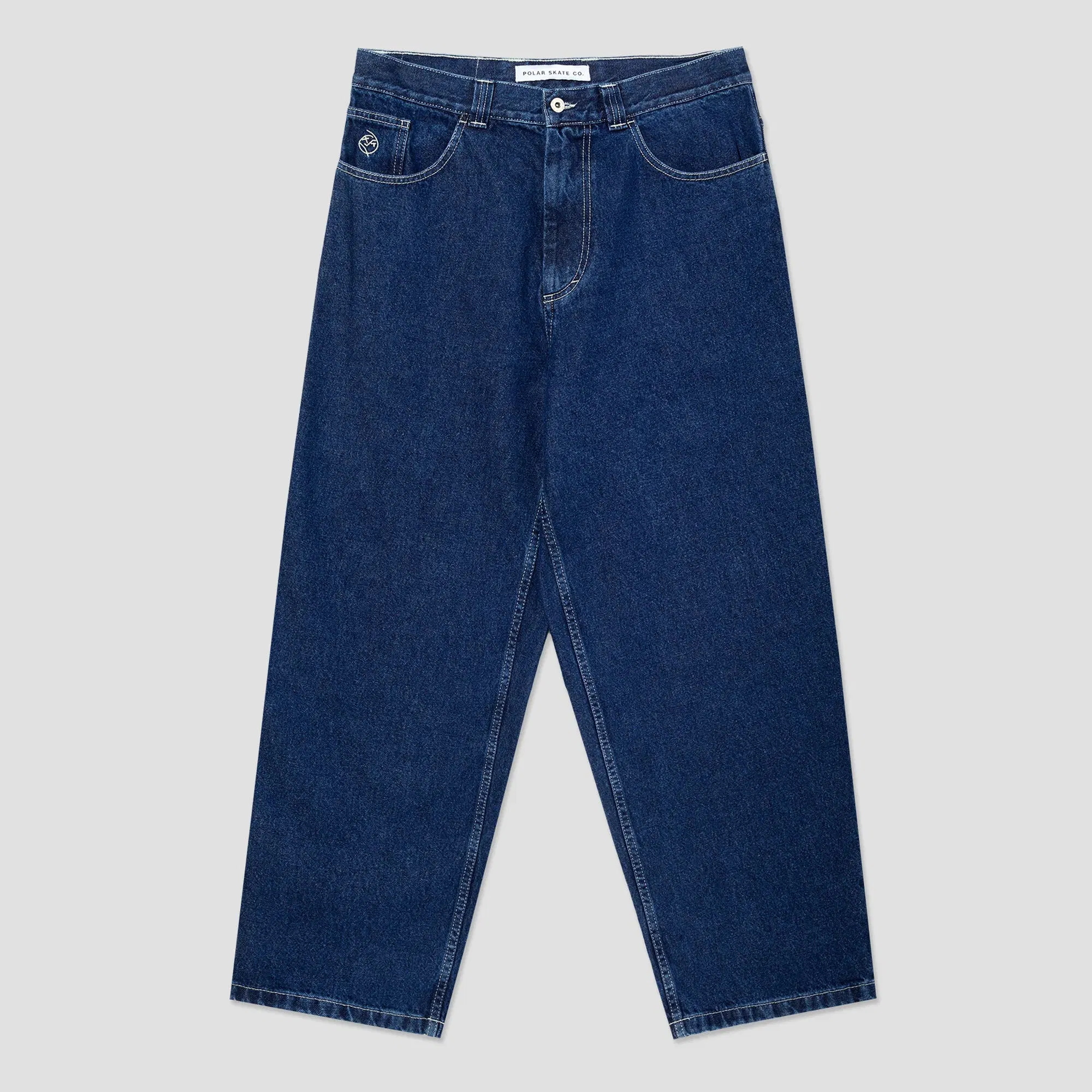 Polar Big Boy Pants Dark Blue / White Stitching