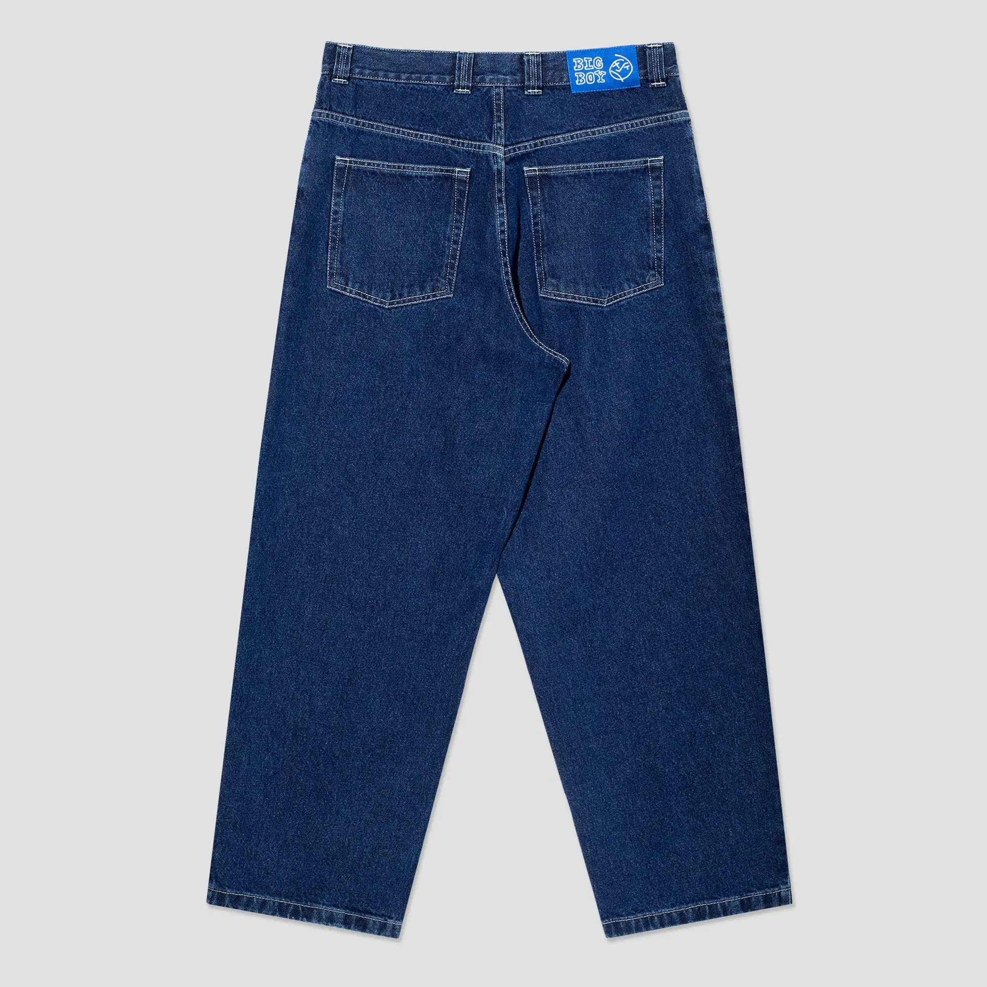 Polar Big Boy Pants Dark Blue / White Stitching