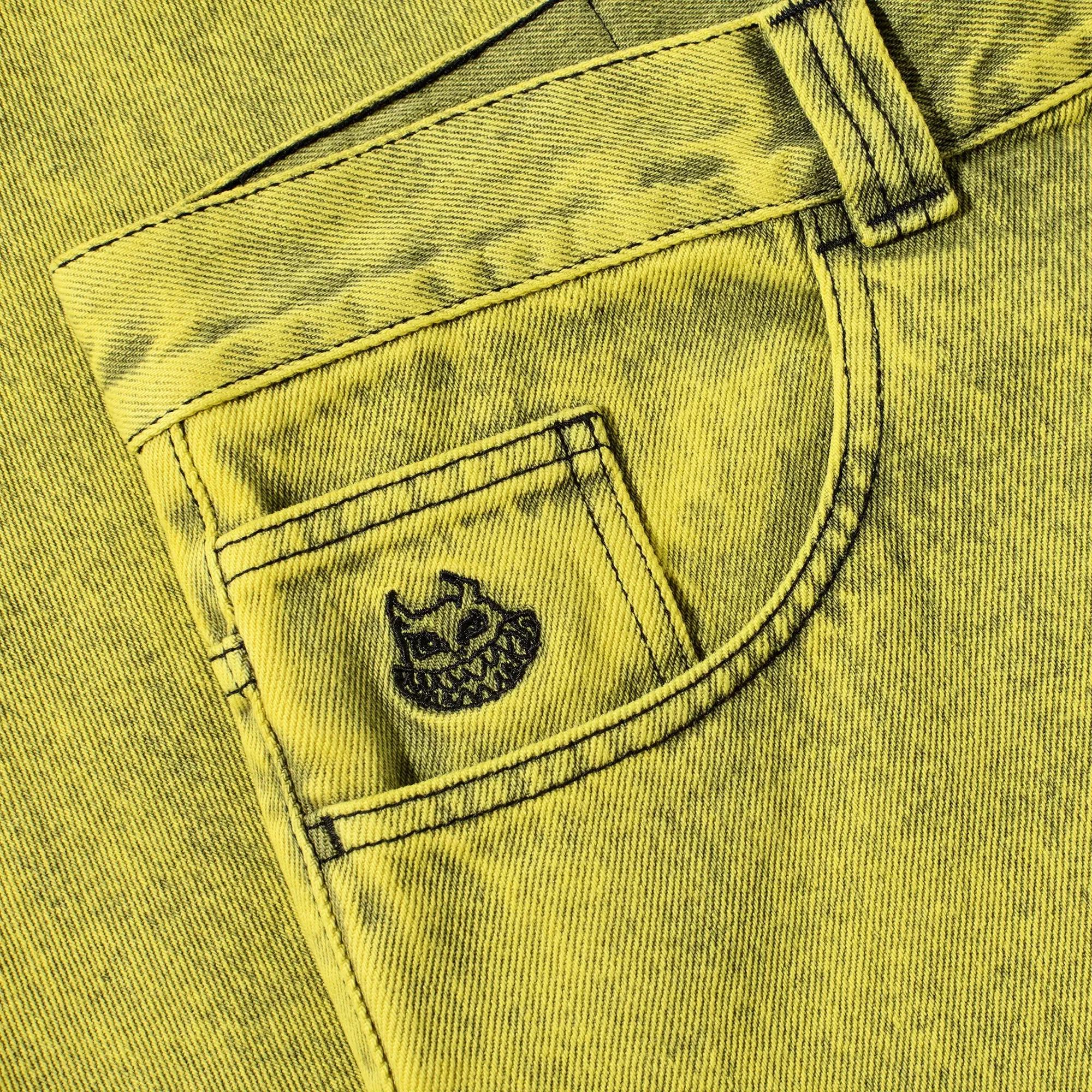 Polar Demon Child Big Boy Pants Lemon Black