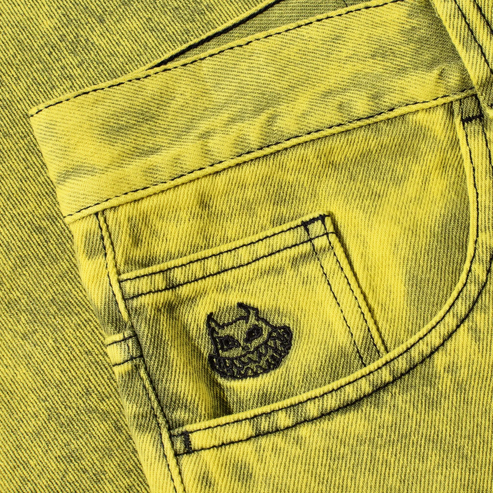 Polar Angel Child Big Boy Shorts Lemon Black
