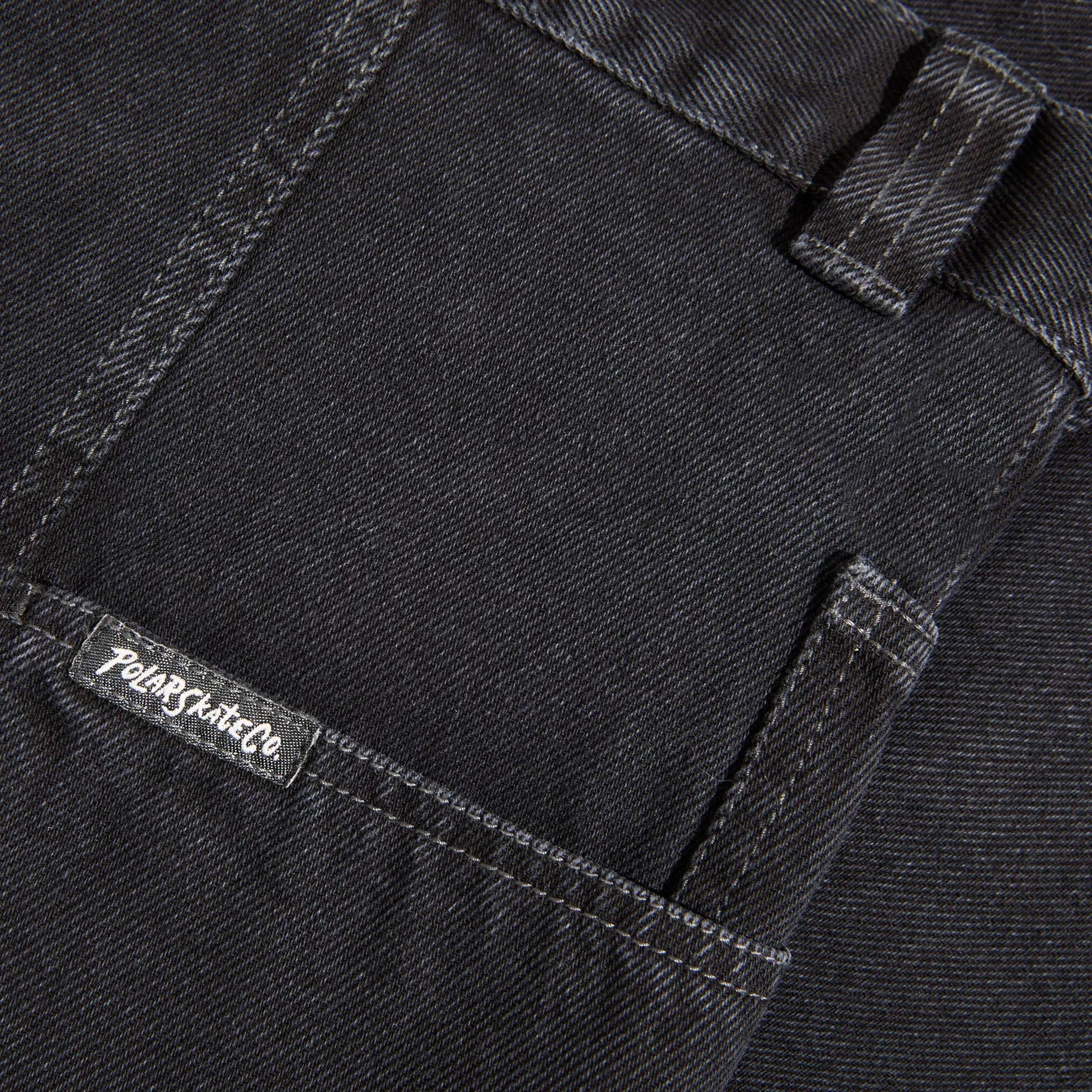 Polar Jiro Shorts Aged Black