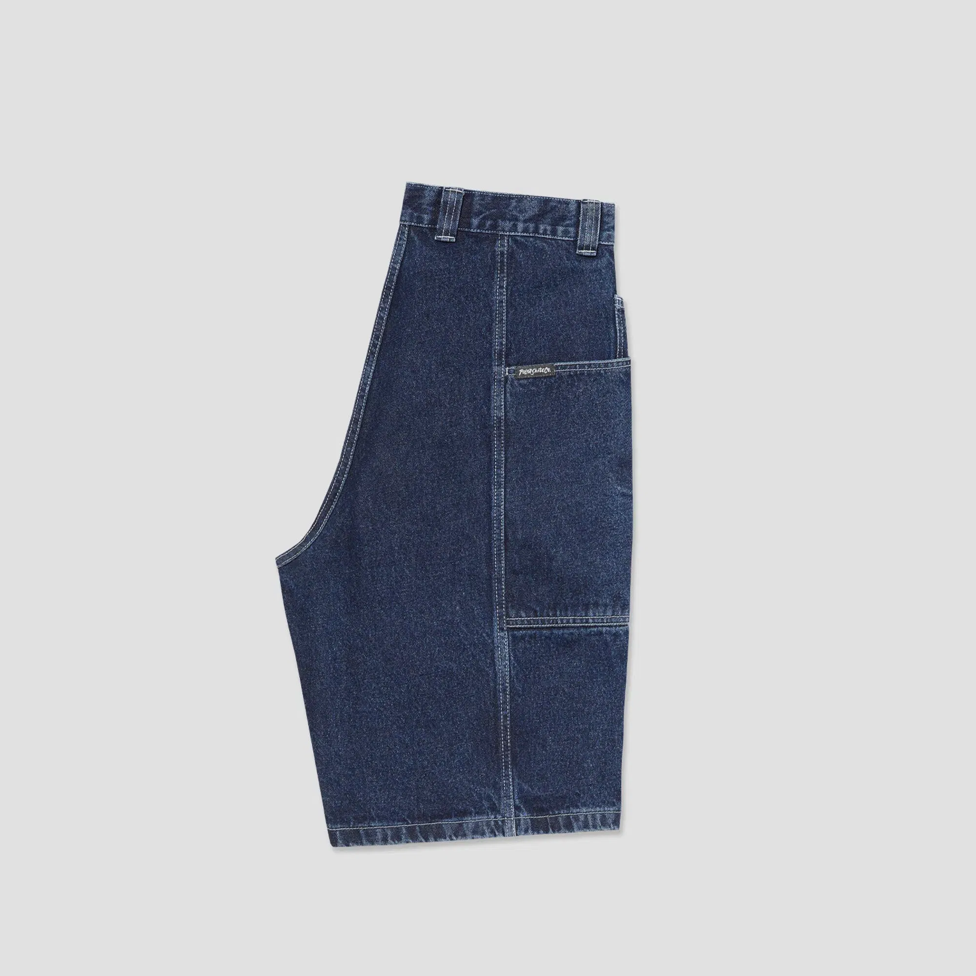 Polar Jiro Shorts Dark Blue / White Stitching