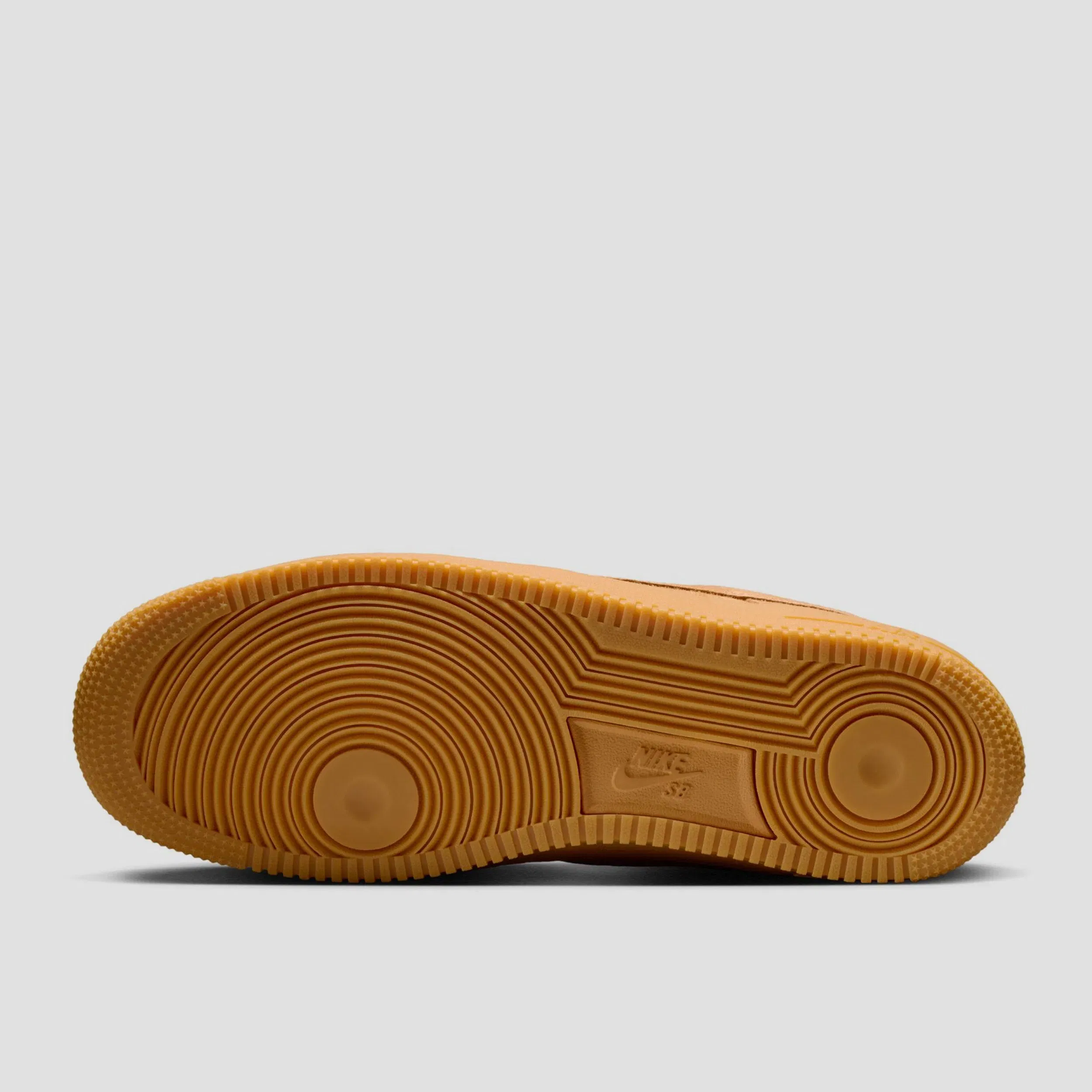 Nike SB Air Force 1 Skate Shoes Flax / Black / Gum / Light Brown