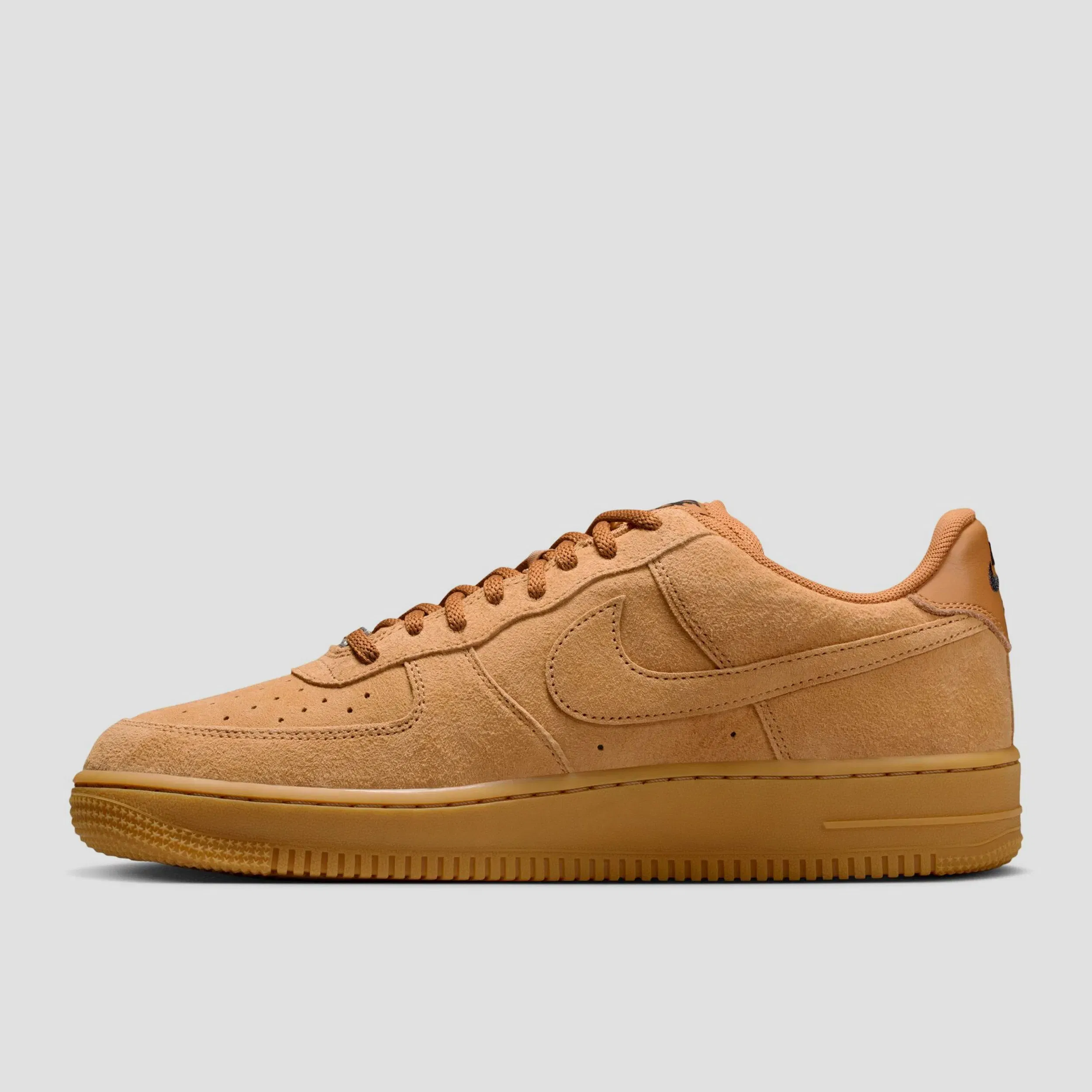 Nike SB Air Force 1 Skate Shoes Flax / Black / Gum / Light Brown