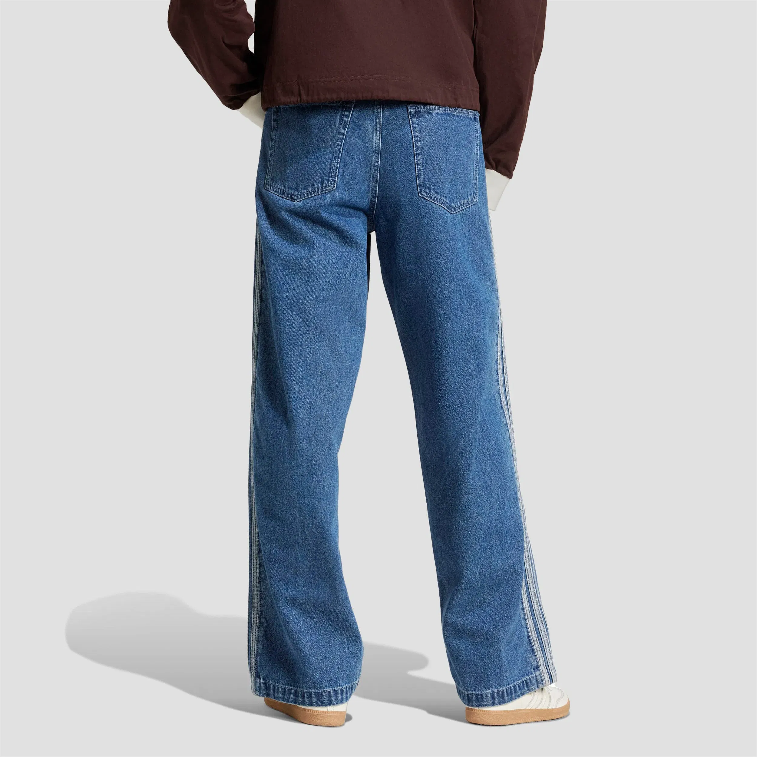 Adidas Firebird Pants Medium Blue Denim