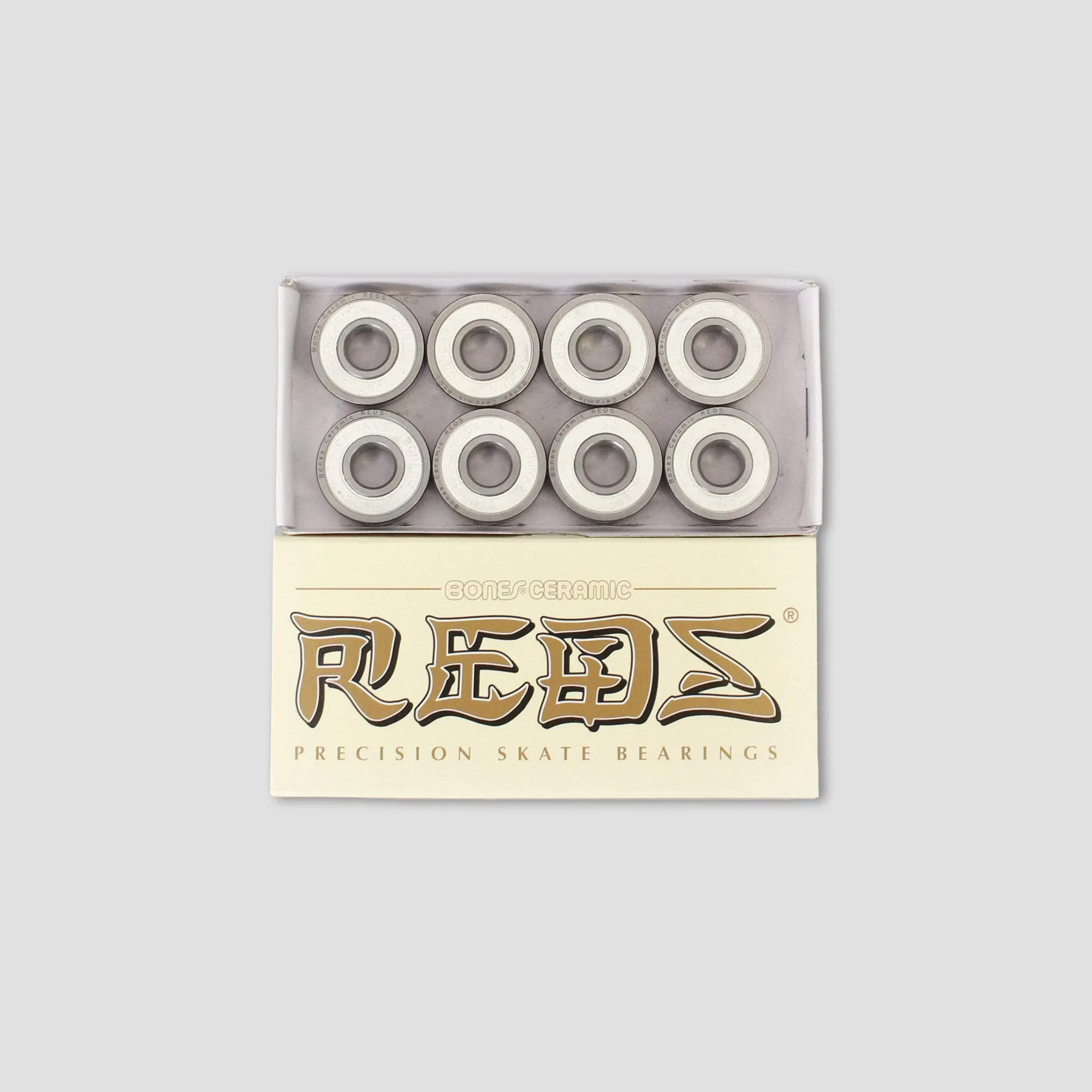 Bones Ceramic Super Reds Skateboard Bearings