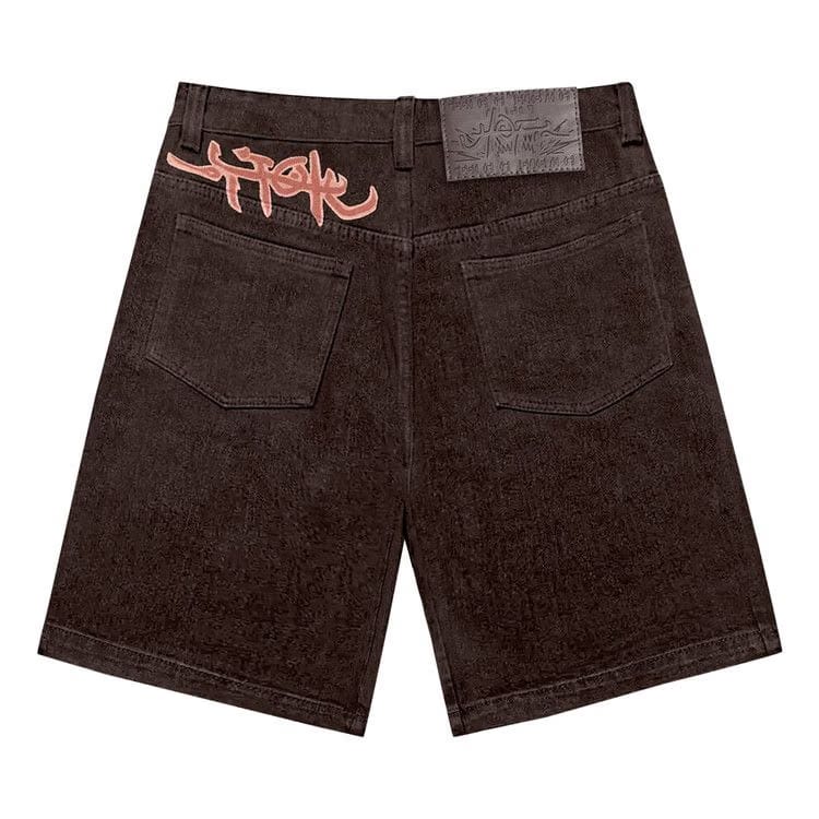 Cactus Jack by Travis Scott Earthquaker Shorts Brown