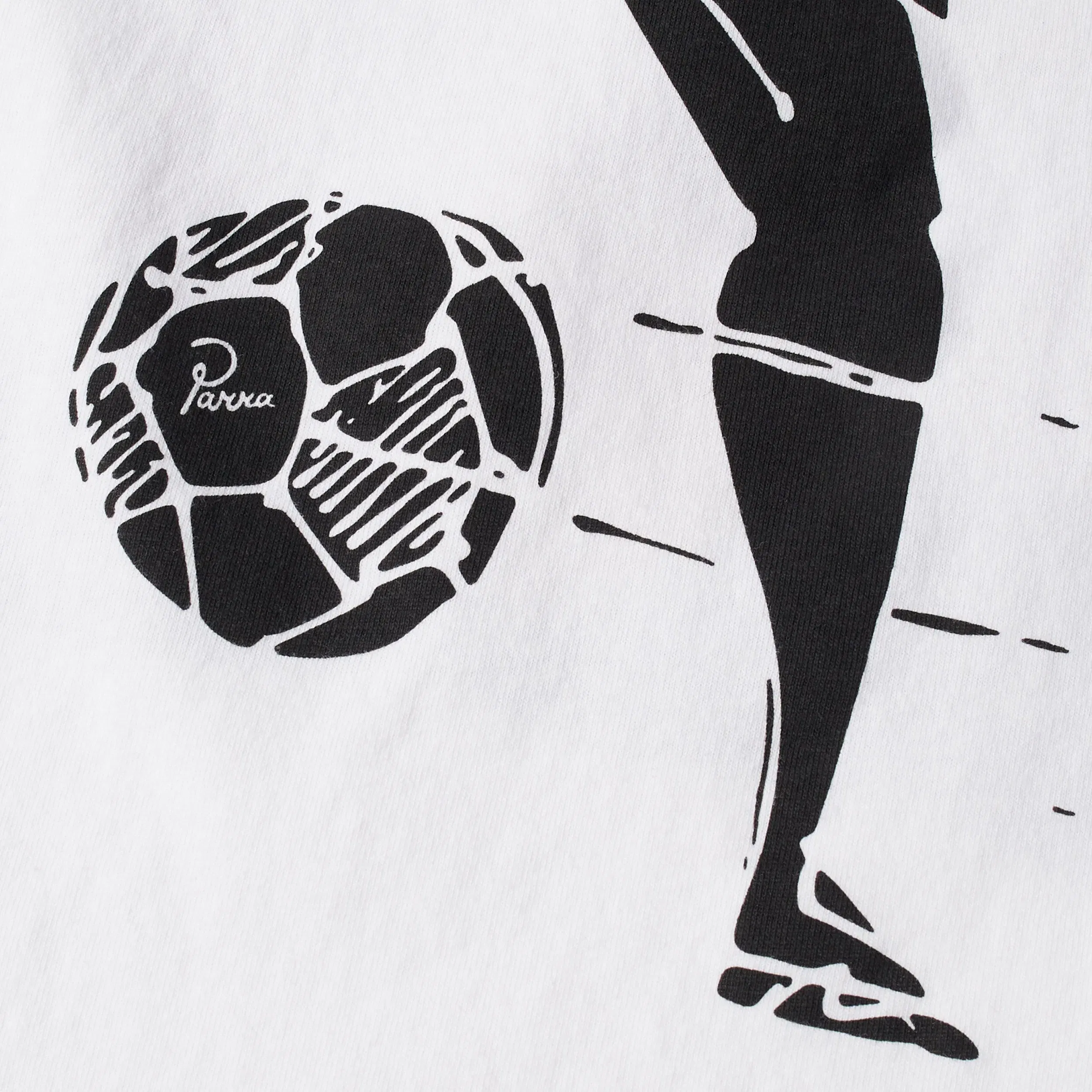 parra By Parra Kicked Around T-Shirt White