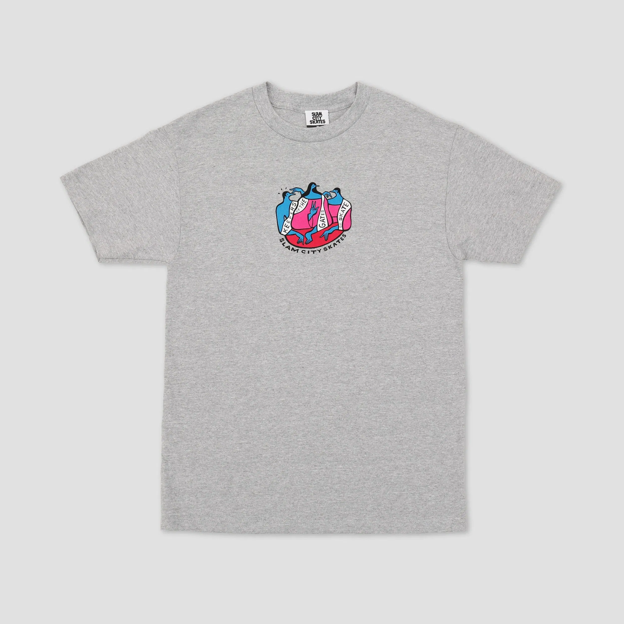 parra Slam x Parra Gatekeepers T-Shirt Heather Grey
