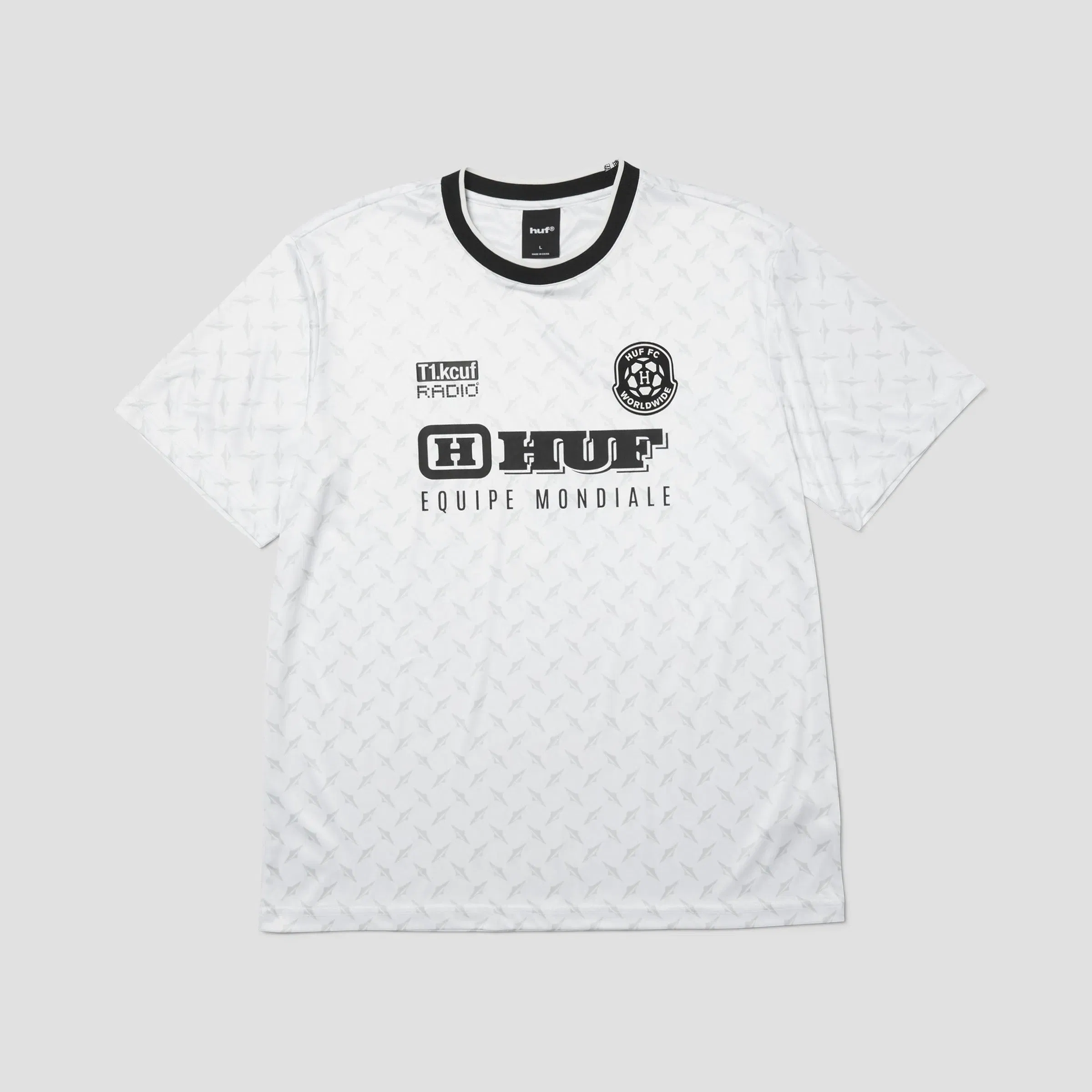 HUF Equipe Mondiale Jersey White