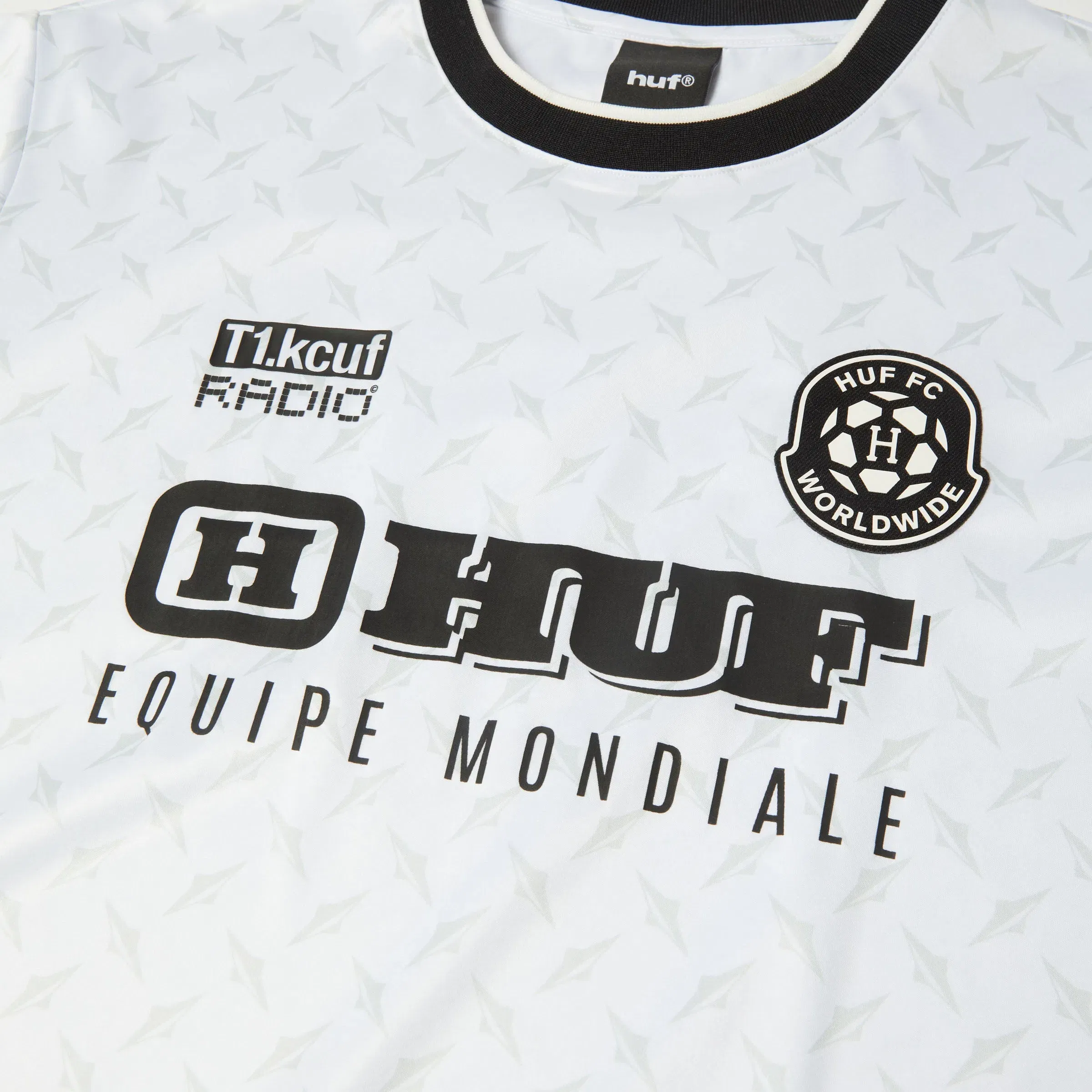 HUF Equipe Mondiale Jersey White