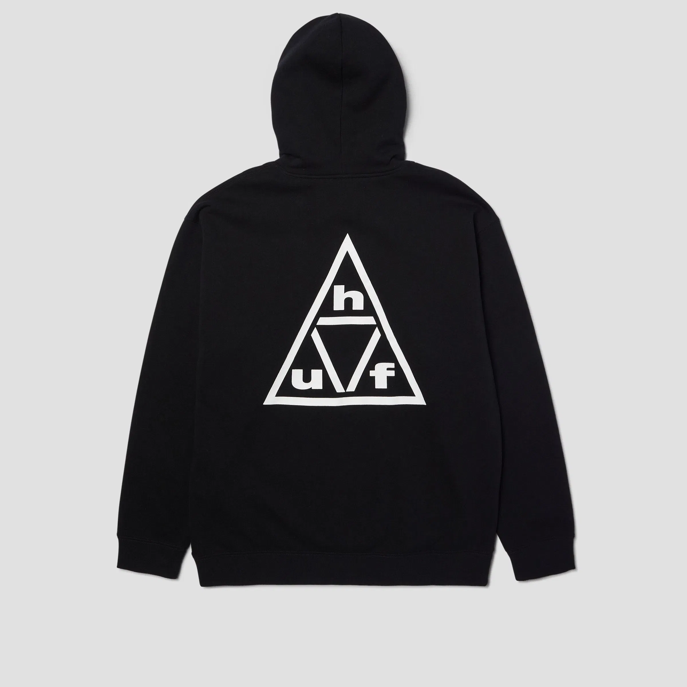 HUF Triple Triangle Pullover Hoodie Black / White