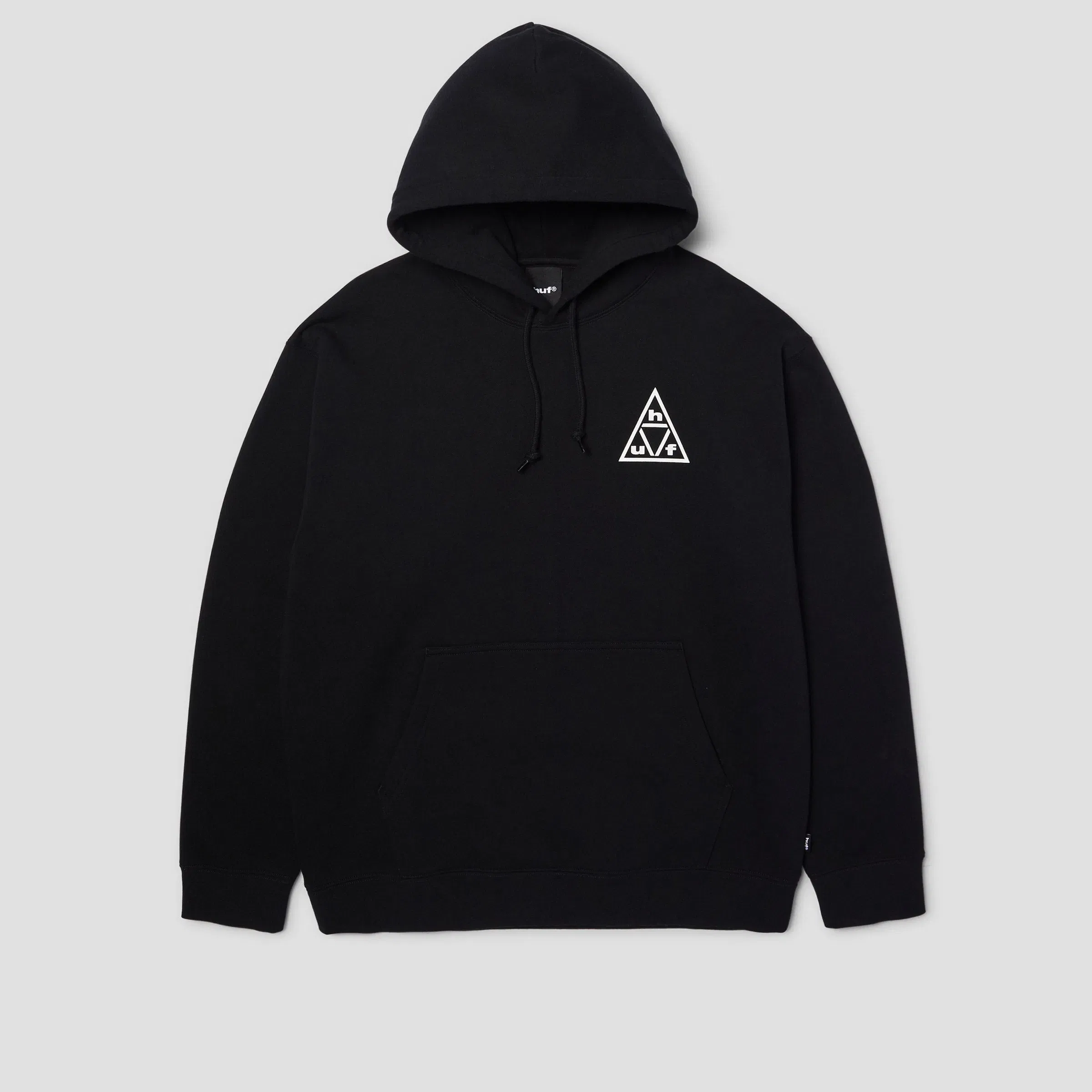 HUF Triple Triangle Pullover Hoodie Black / White
