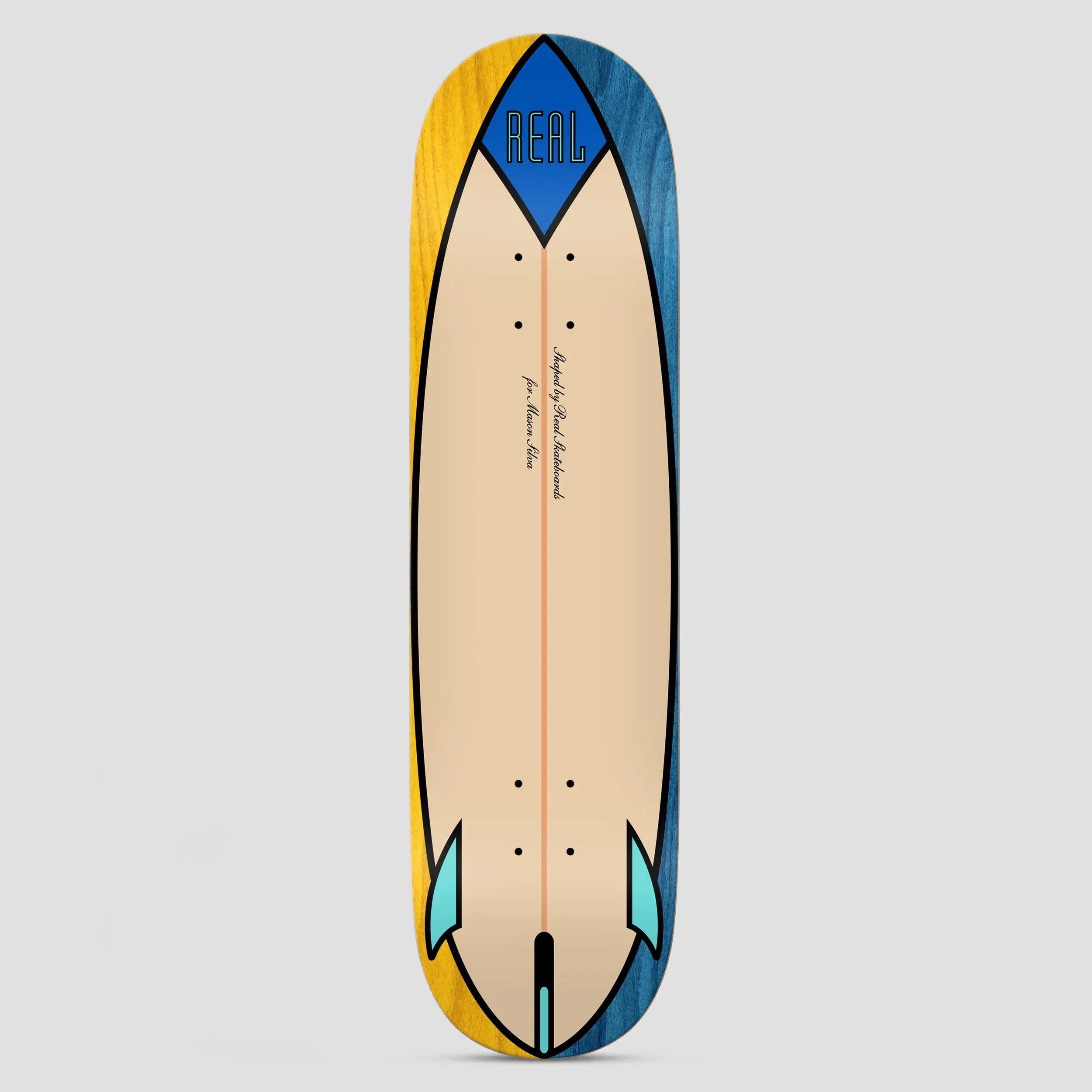 Real 8.28 Mason Speed Egg Skateboard Deck