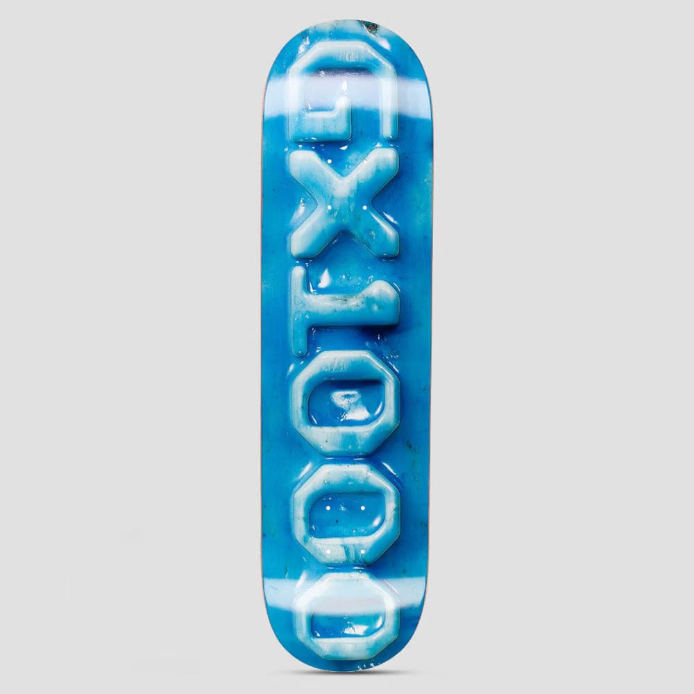 GX1000 8 Ceramic OG Logo Skateboard Deck Blue