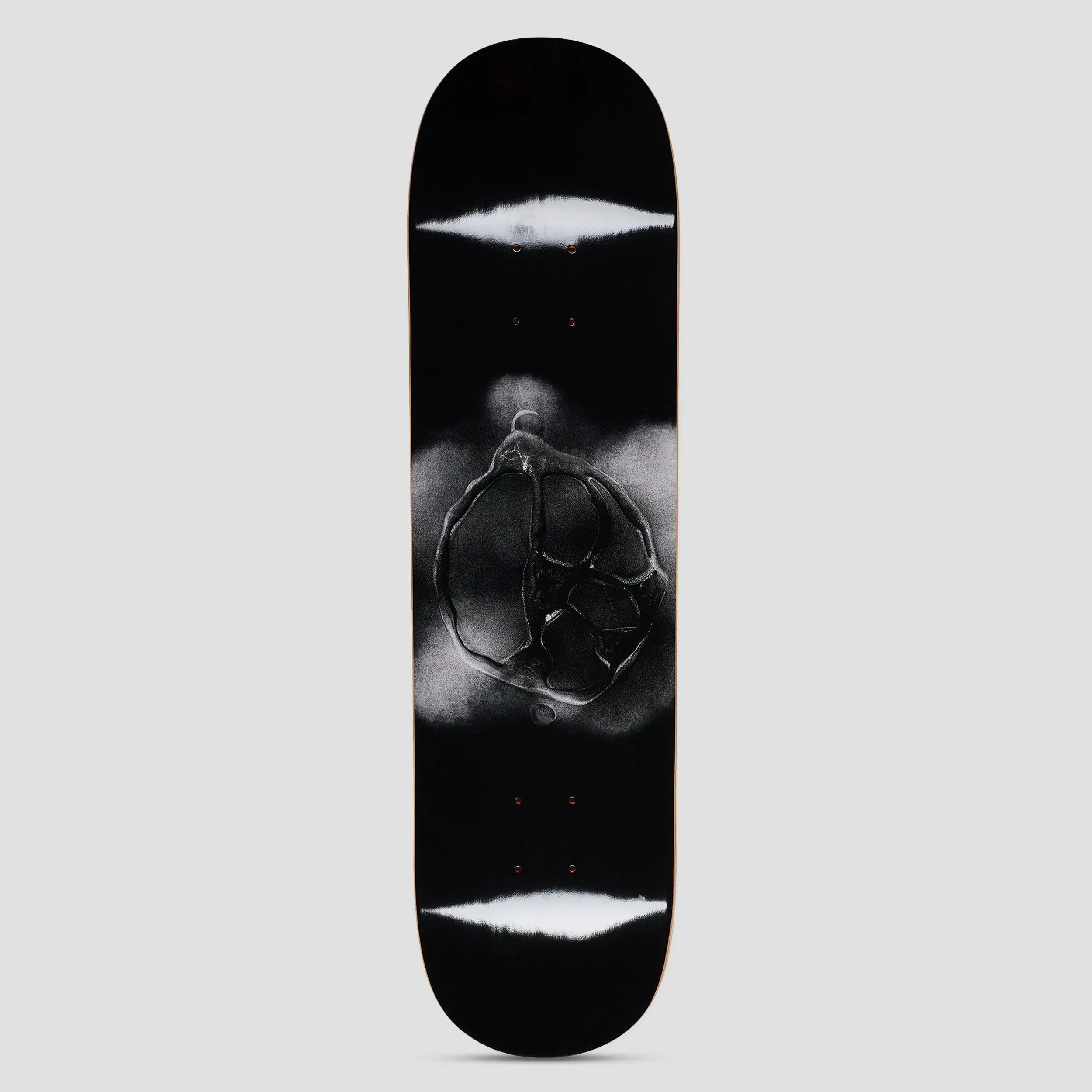 Polar 8.0 Team Stroke Logo Skateboard Deck Black