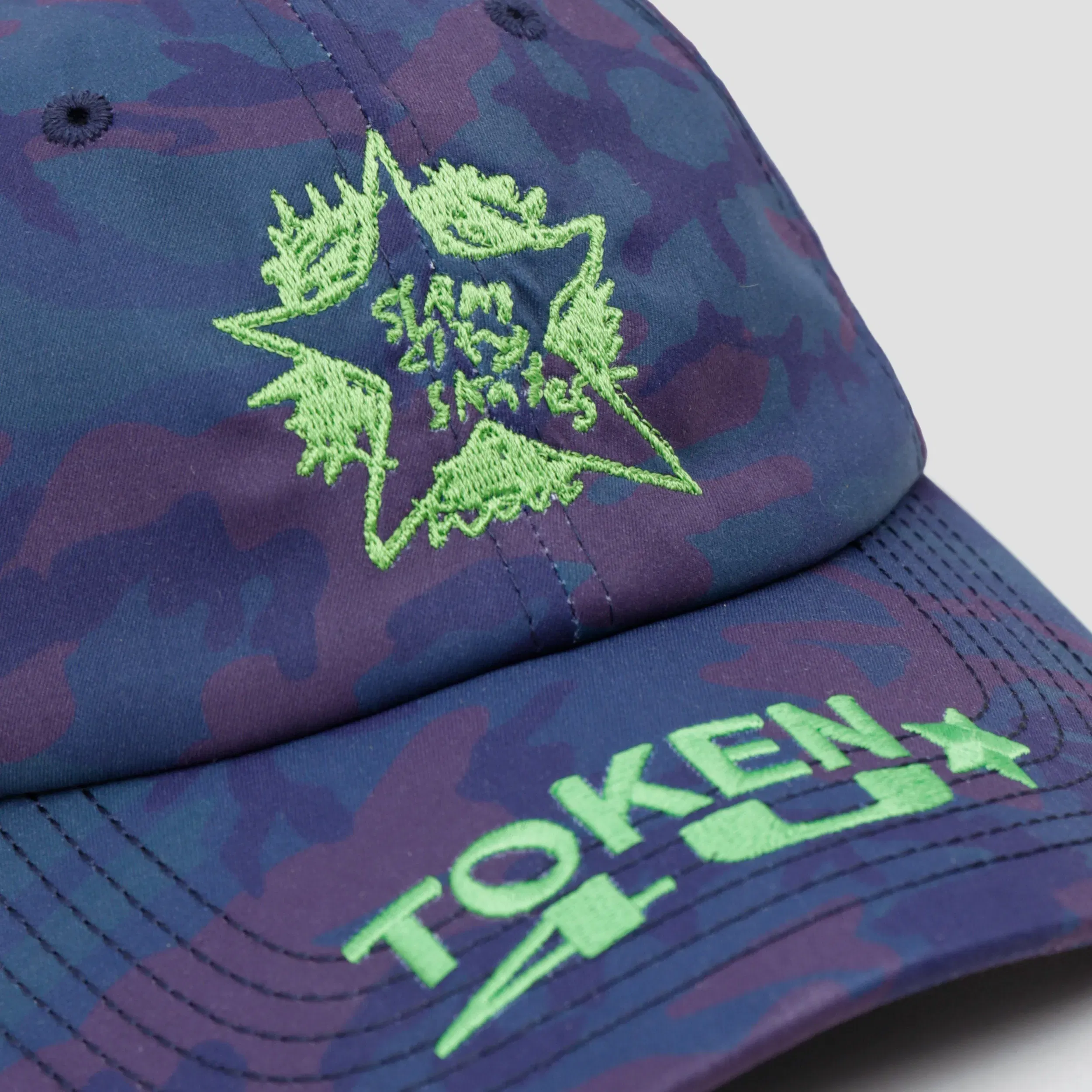 Token X Slam Cap Dark Camo