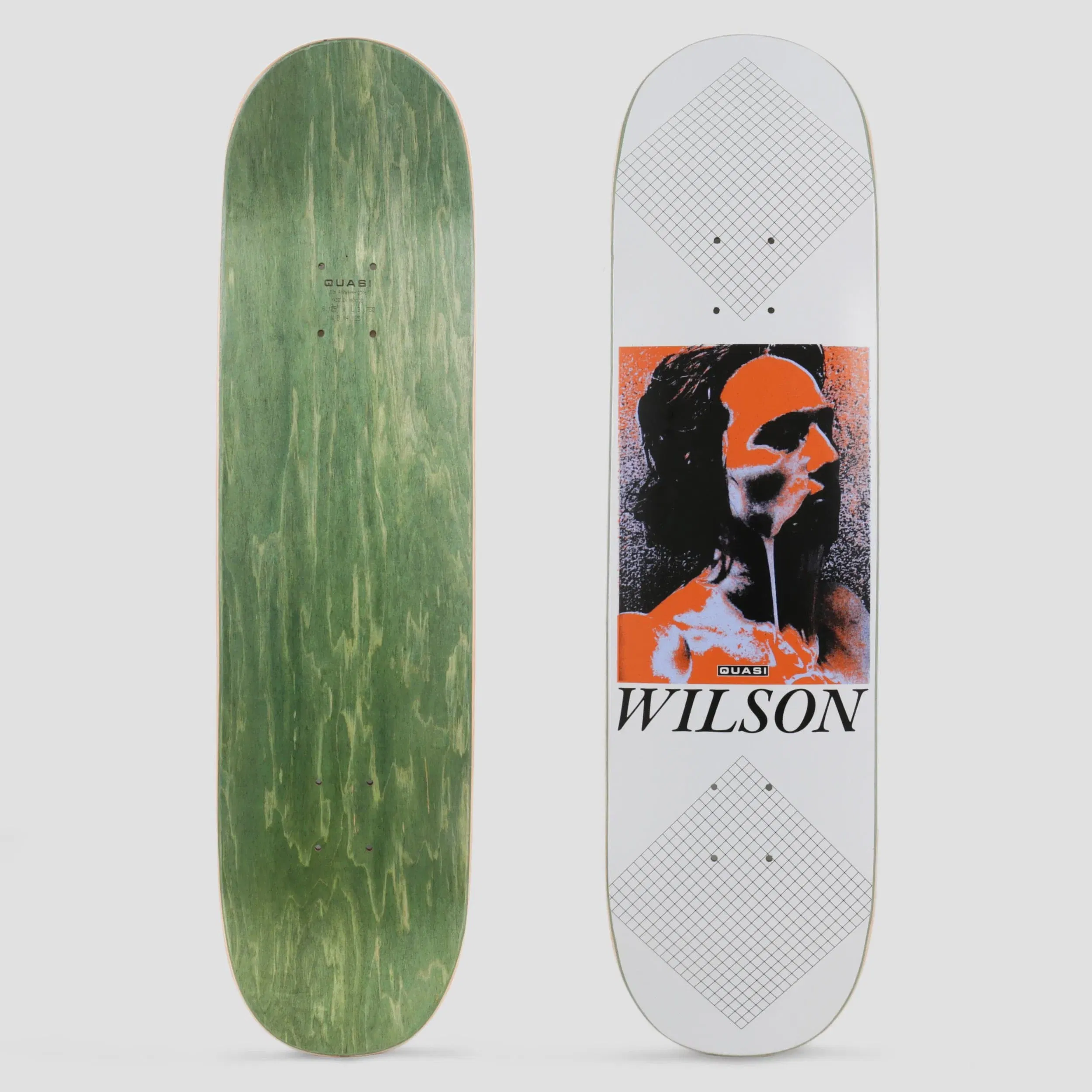 Quasi Skateboards Quasi 8.125 Wilson Skin Care Skateboard Deck