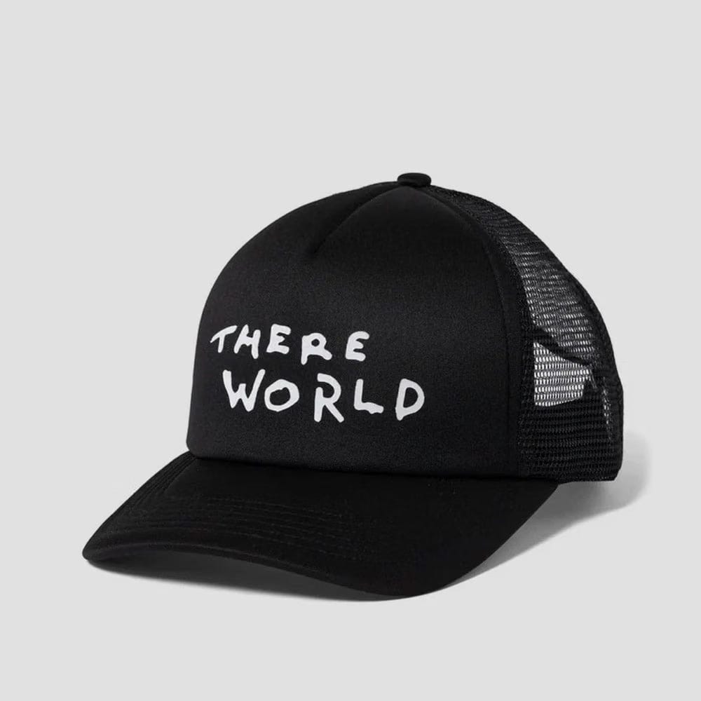 There World Mesh Trucker Cap Black