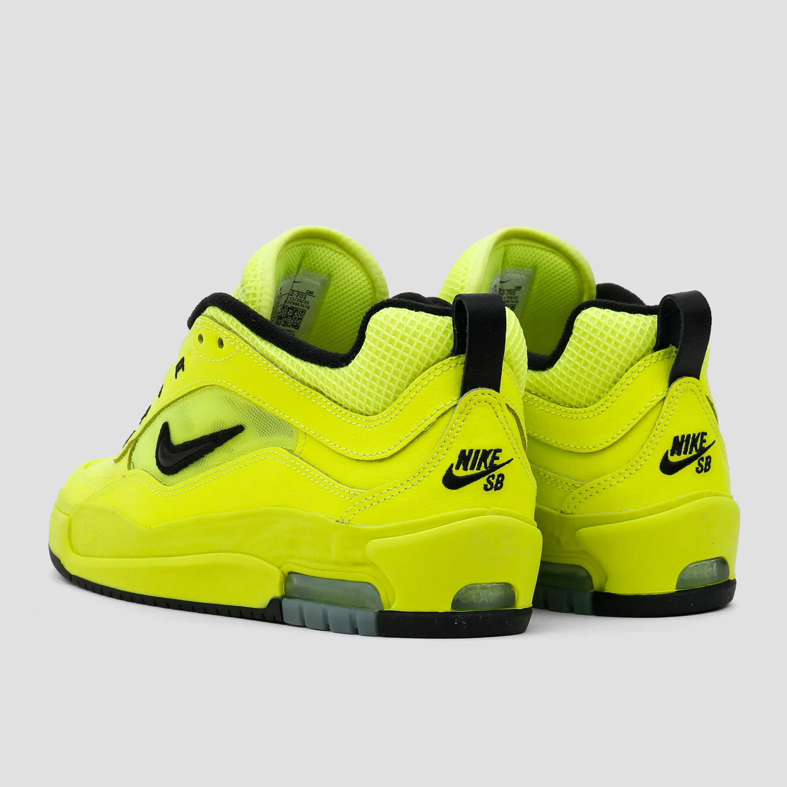 Nike SB Nike Air Max Ishod Skate Shoes Premium Volt / Black