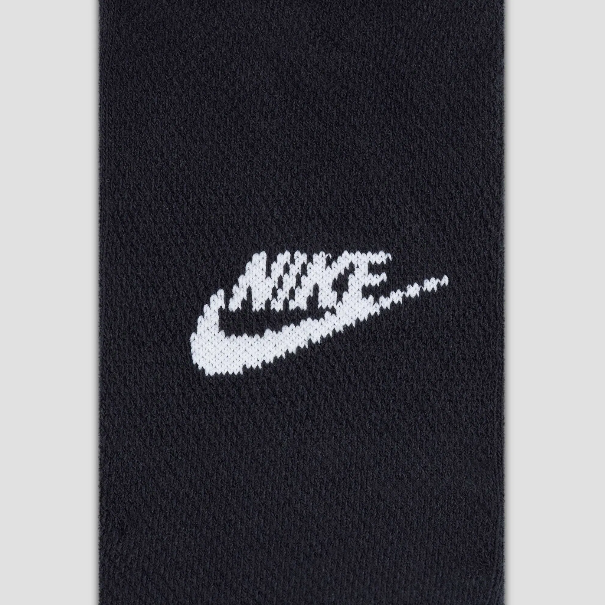 Nike SB Everyday Elevated No-Show Socks 3 Pairs Black