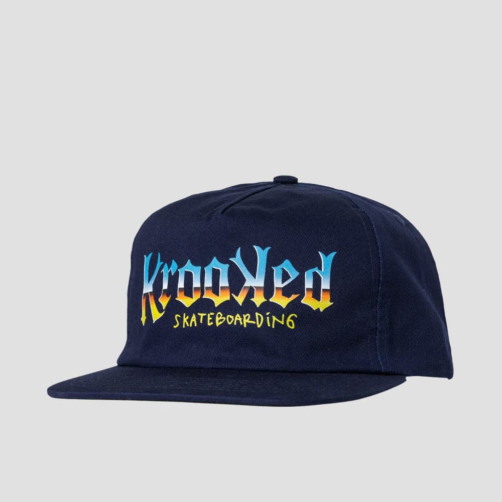 Krooked Chrome Zone Cap Navy
