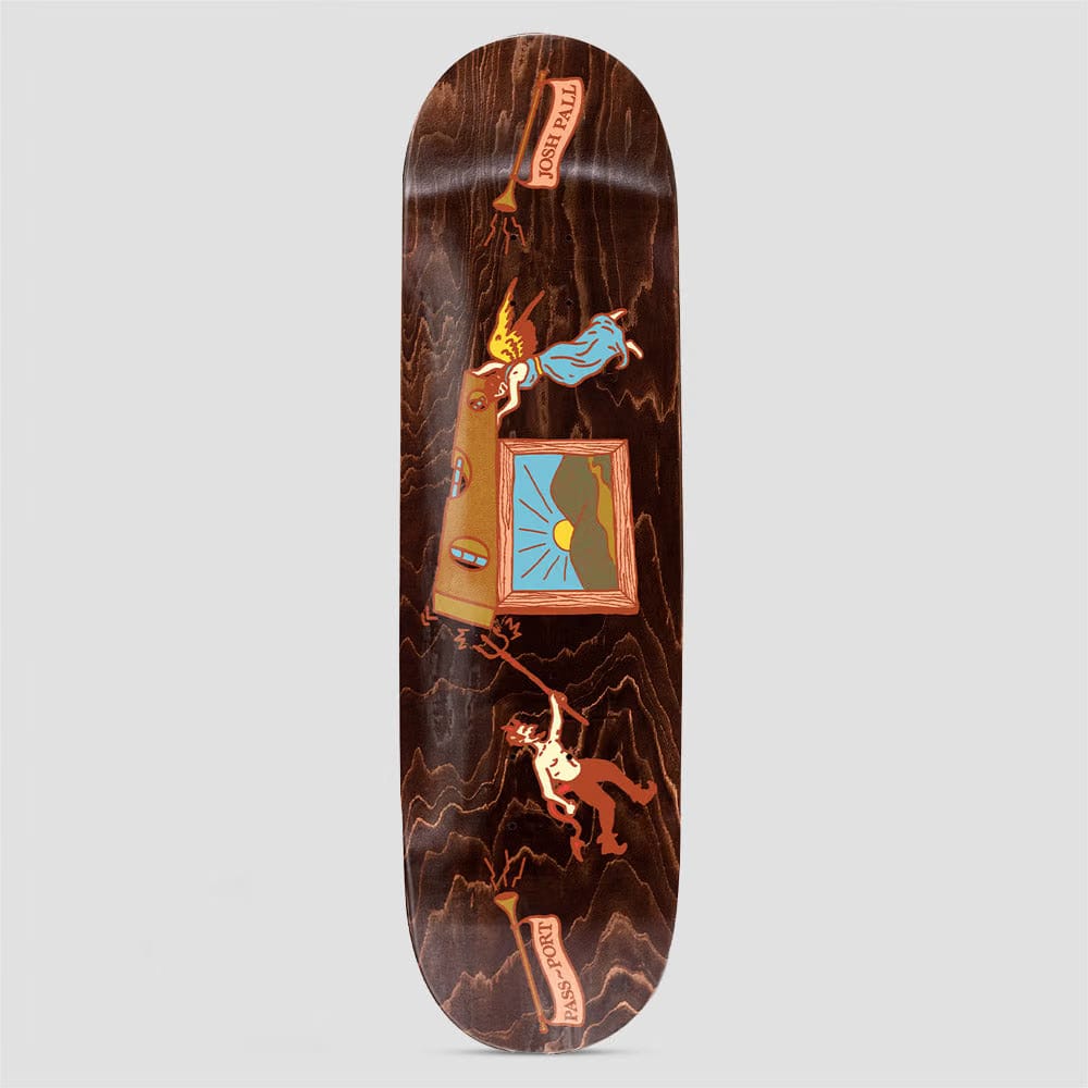Passport 8.38 Angel vs Devil Pro Series Josh Skateboard Deck