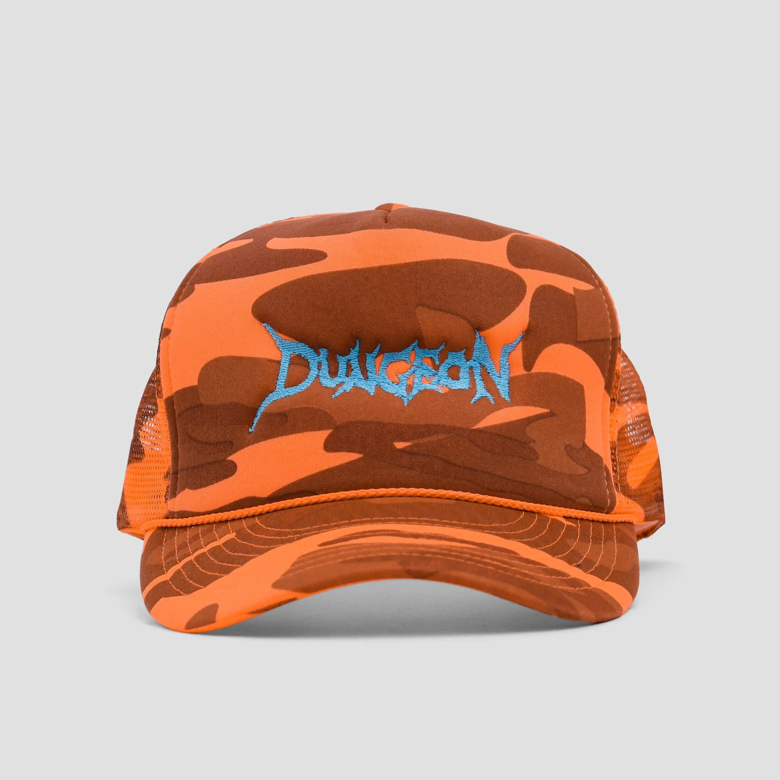 Dungeon Scrawl Logo Cap Orange / Electric Blue Orange / Blue