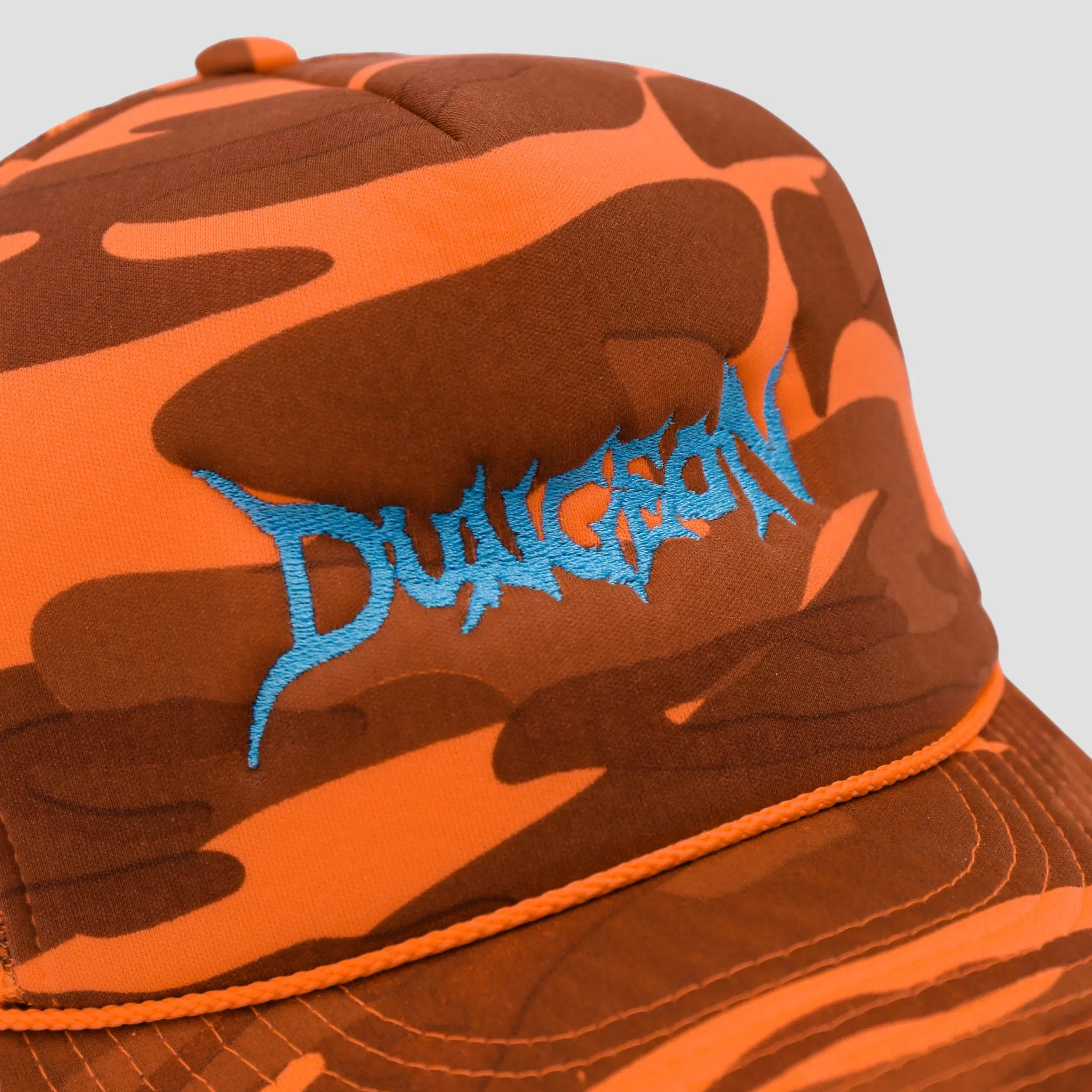 Dungeon Scrawl Logo Cap Orange / Electric Blue Orange / Blue