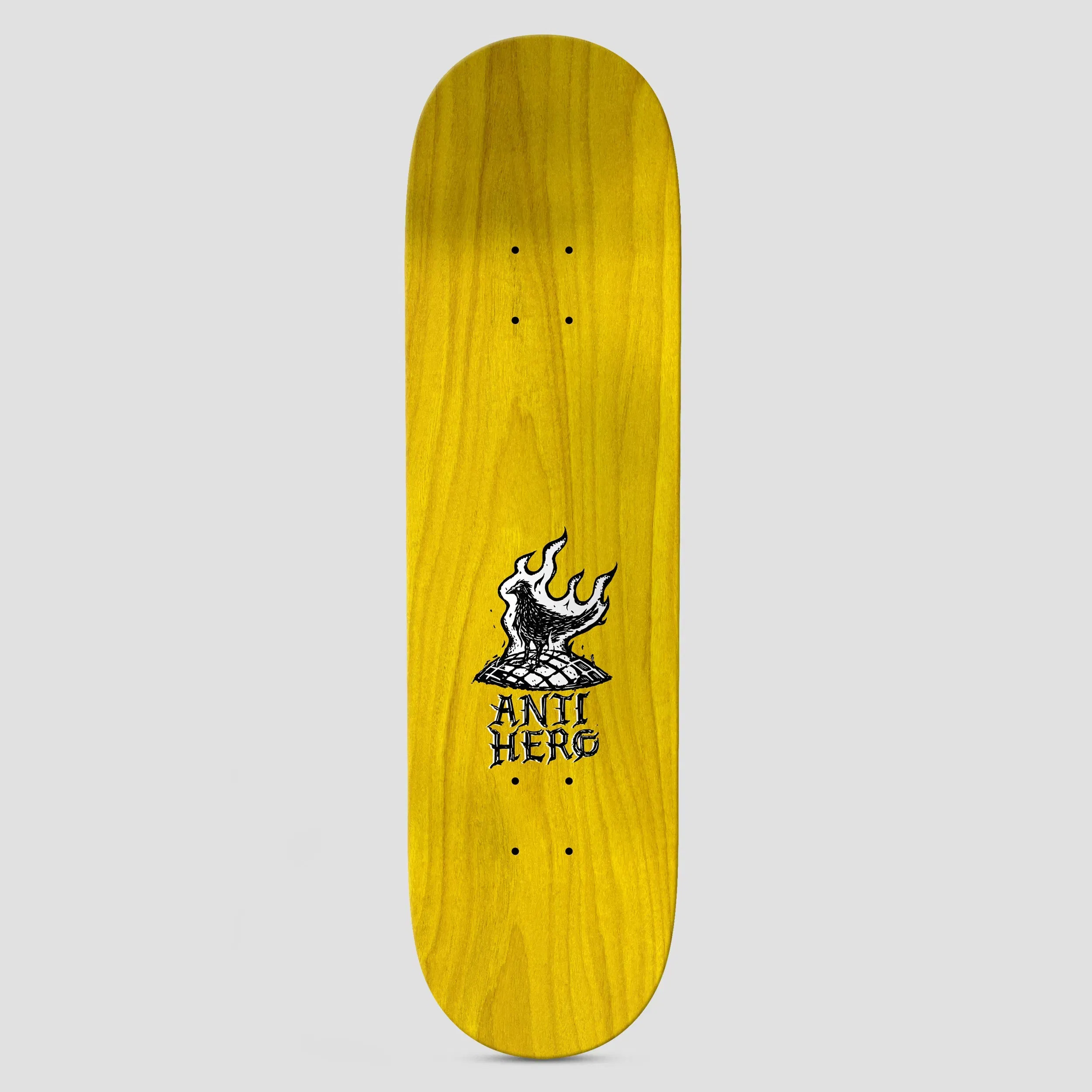 Anti Hero 8.06 Matthews Fireside Skateboard Deck Black
