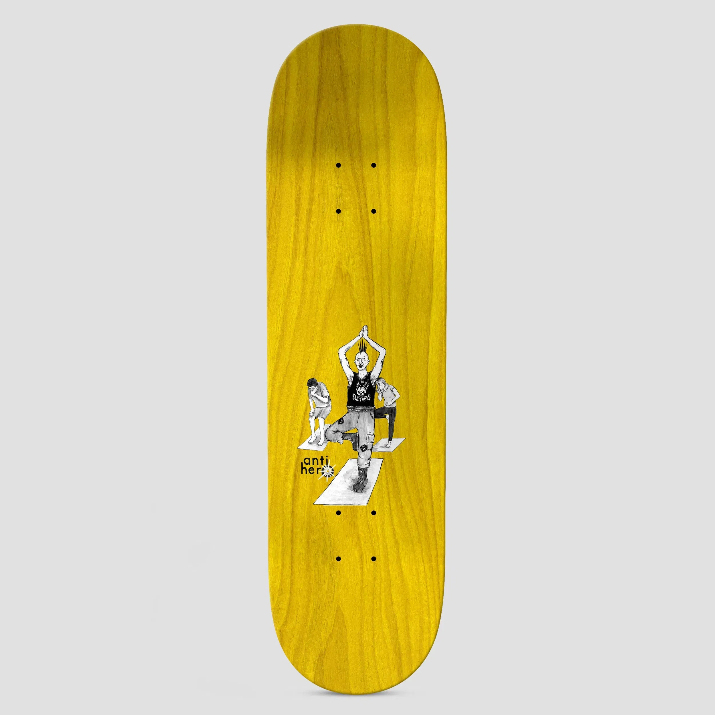 Anti Hero 8.69 Doobie I Farted In Yoga Class Skateboard Deck