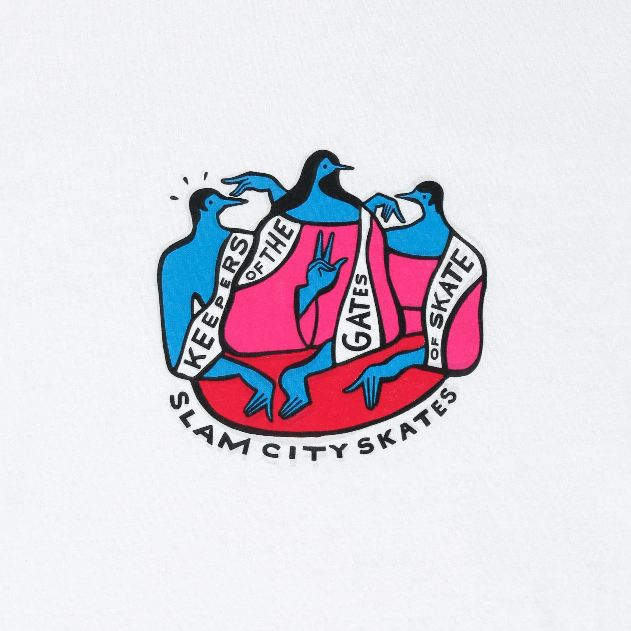 parra Slam x Parra Gatekeepers T-Shirt White