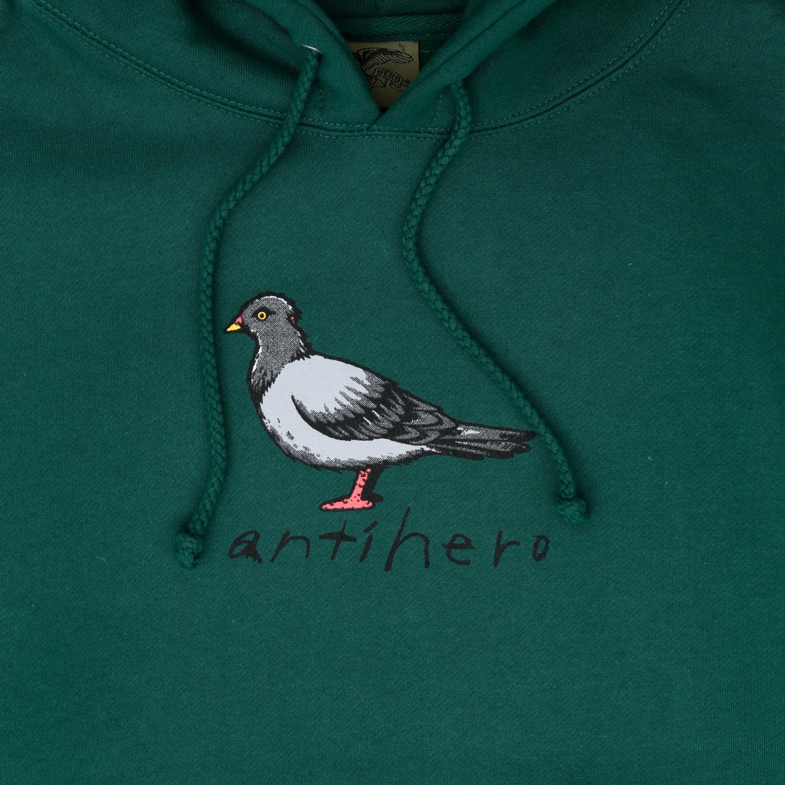 Anti Hero OG Pigeon Hoodie Dark Green