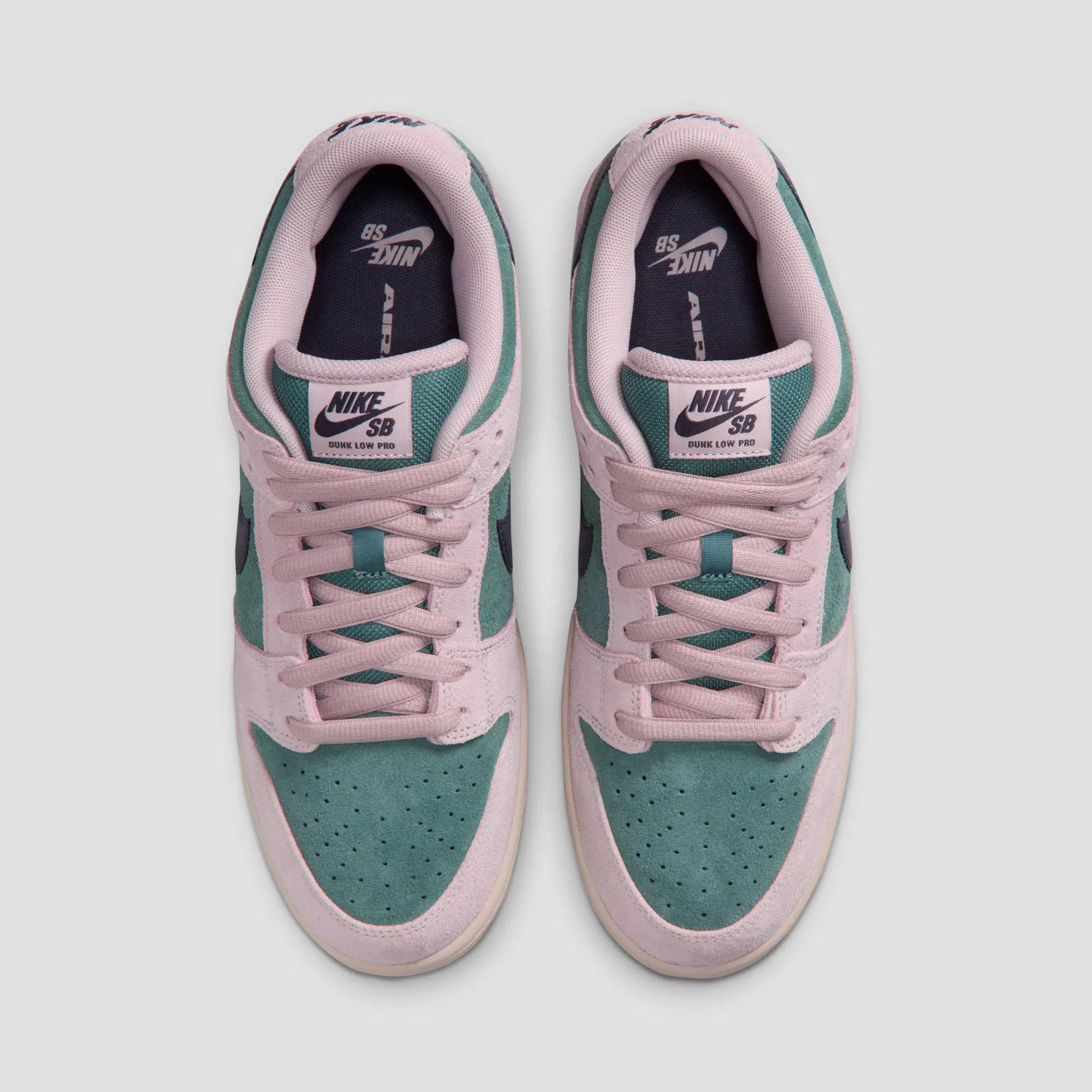 Nike SB Dunk Low Pro Skate Shoes Mineral Slate / Dark Raisin / Particle Rose
