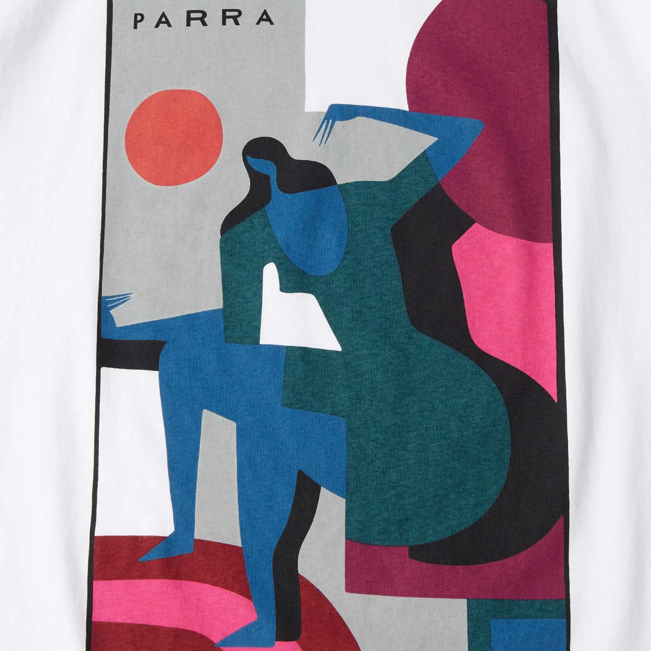 parra By Parra Ball To The Face T-Shirt White