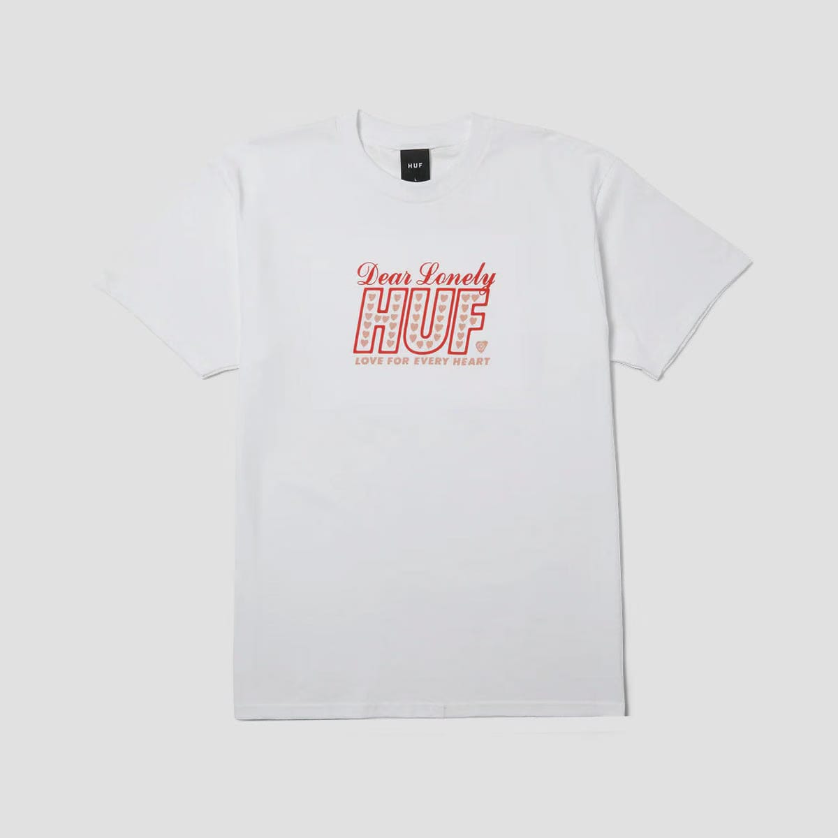 HUF Lonely Hearts T-Shirt White