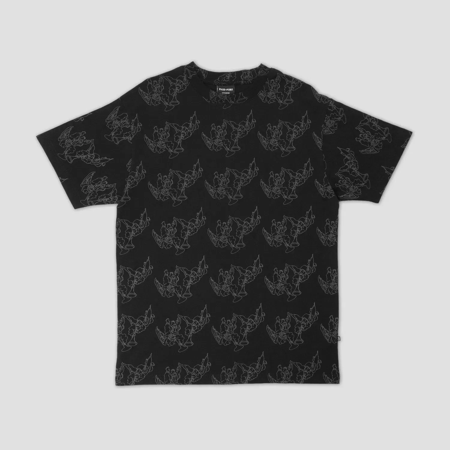 Passport Trumpets T-Shirt Black