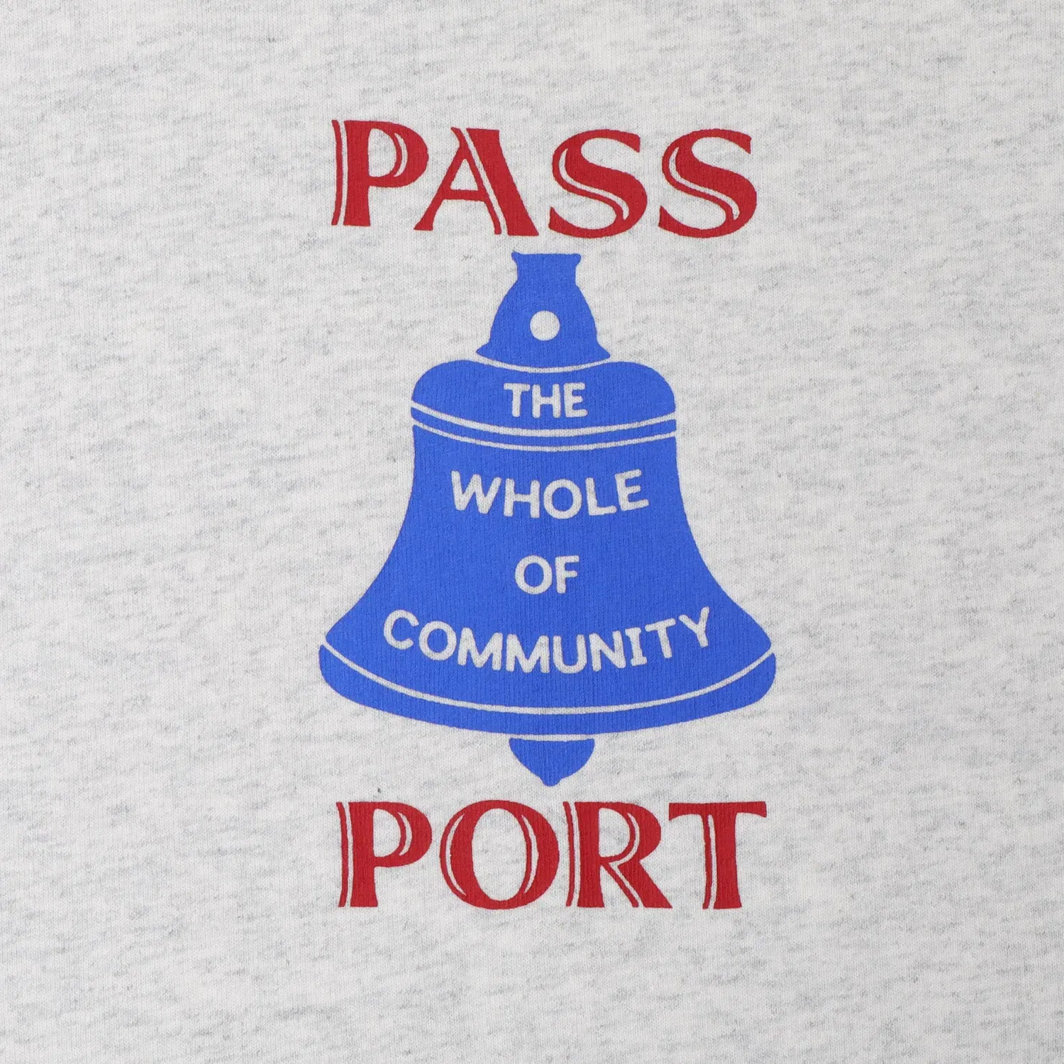Passport Communal Bell T-Shirt Ash
