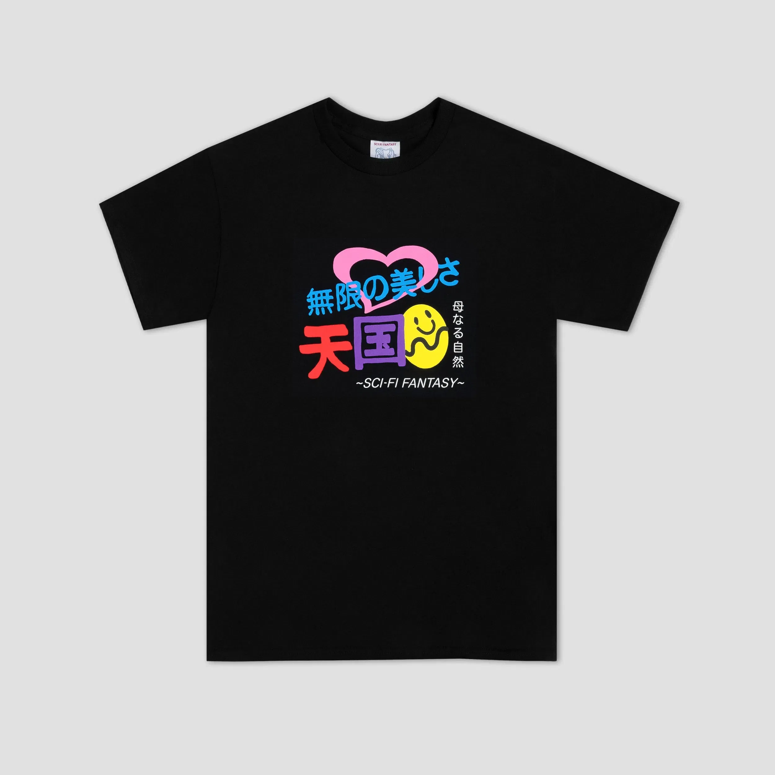 Sci-Fi Fantasy Foreign Figures T-Shirt Black