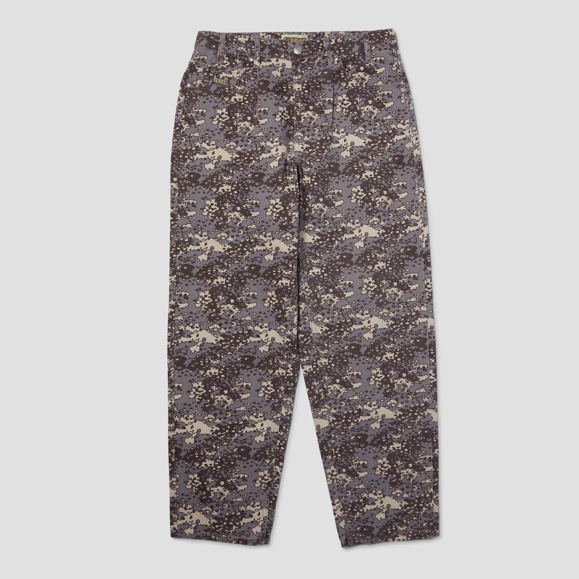 HUF Cromer Camo Pant Dust Purple